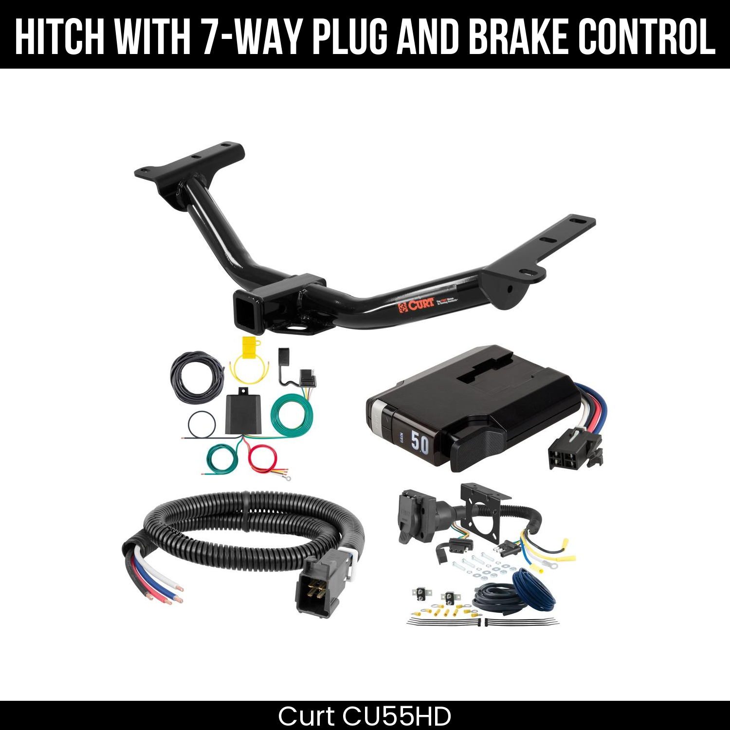 Trailer Hitch , 7-Way , TriFlex NEXT Brake Control