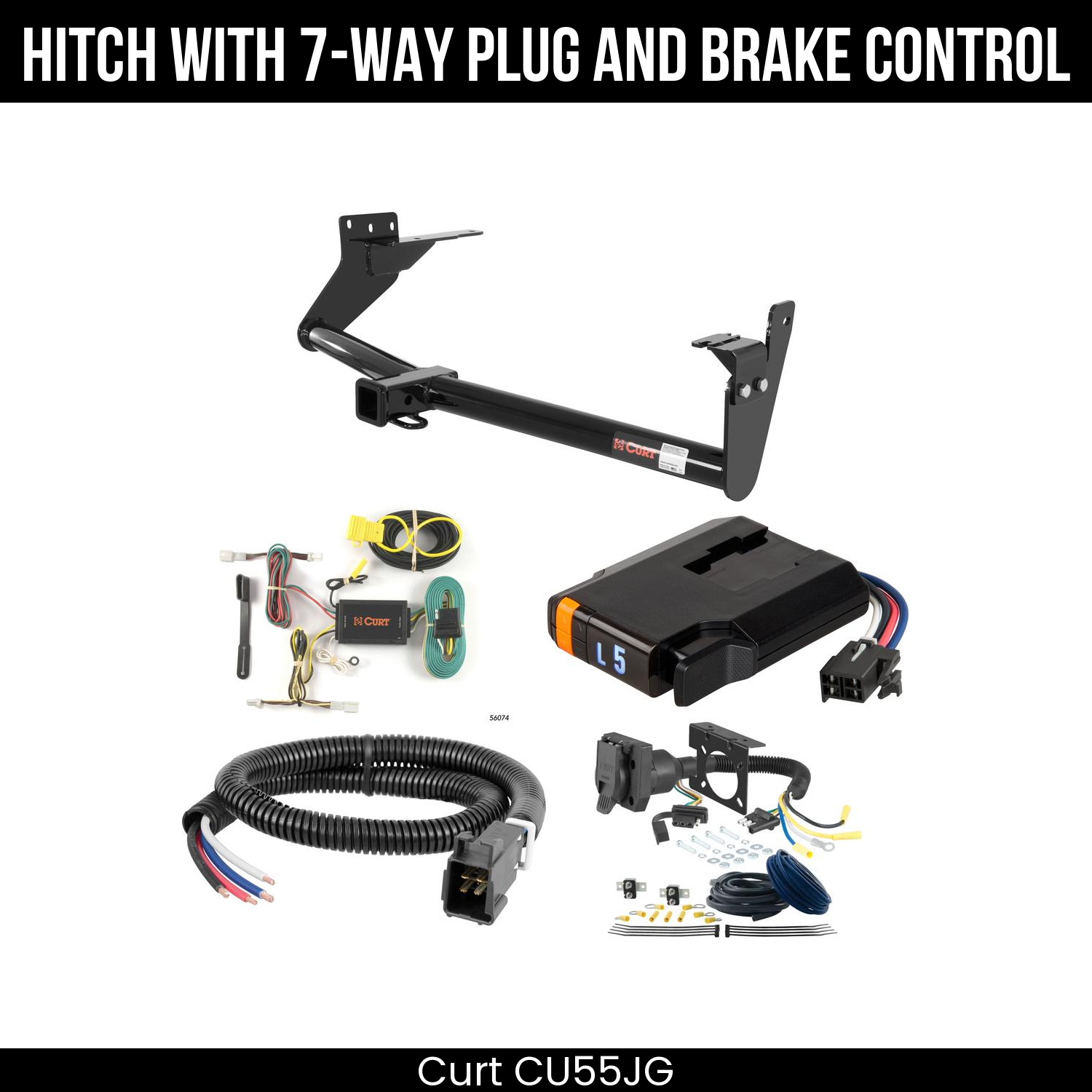 Trailer Hitch , 7-Way , Discovery Next Brake Control