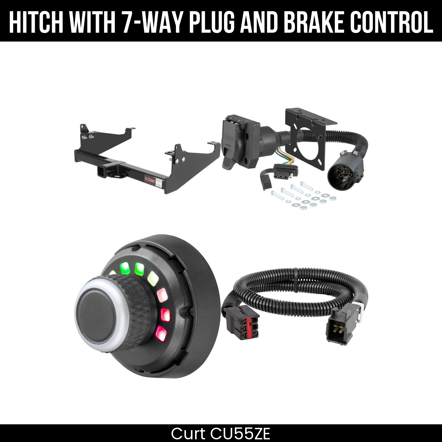 Trailer Hitch , 7-Way , Spectrum Brake Control