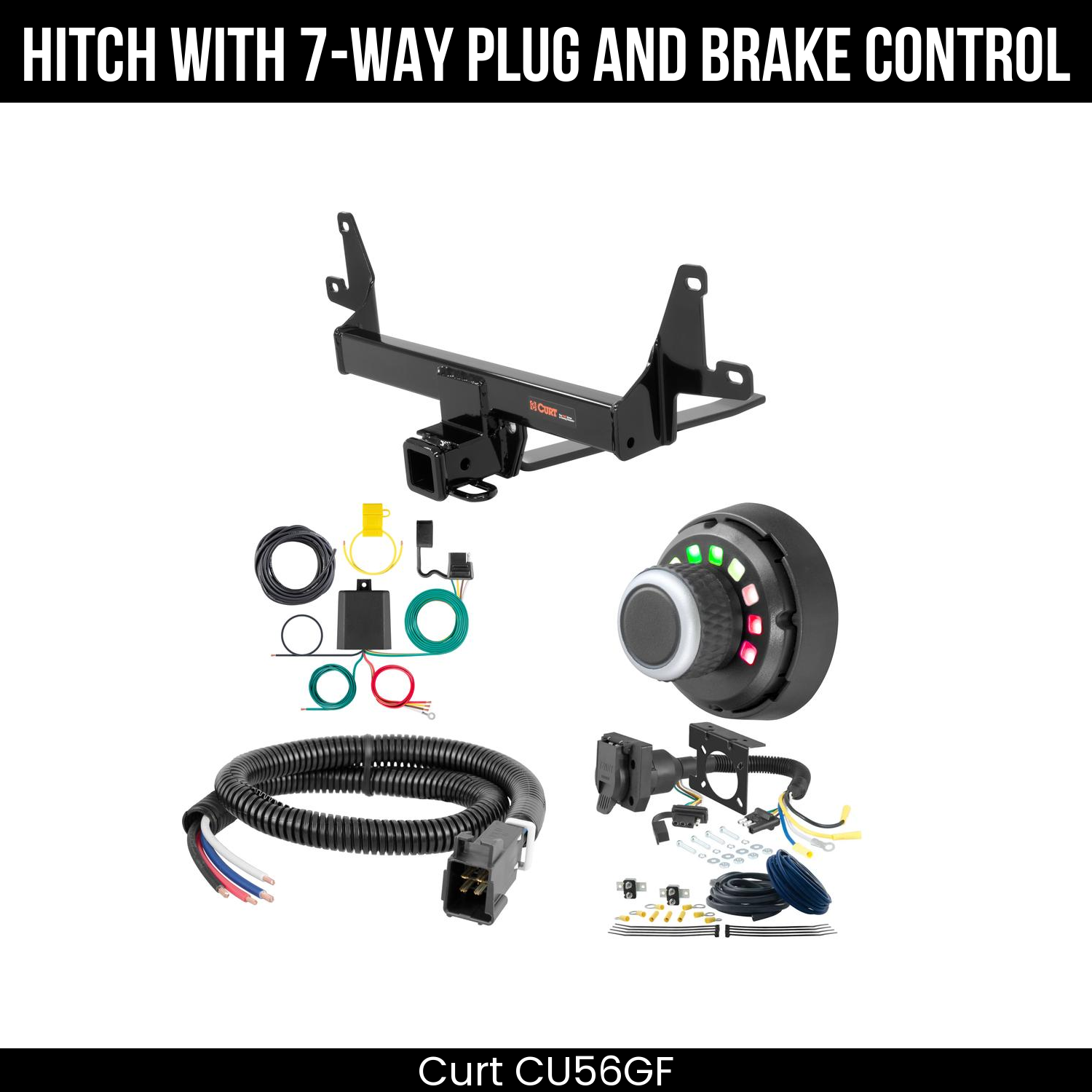 Trailer Hitch , 7-Way , Spectrum Brake Control