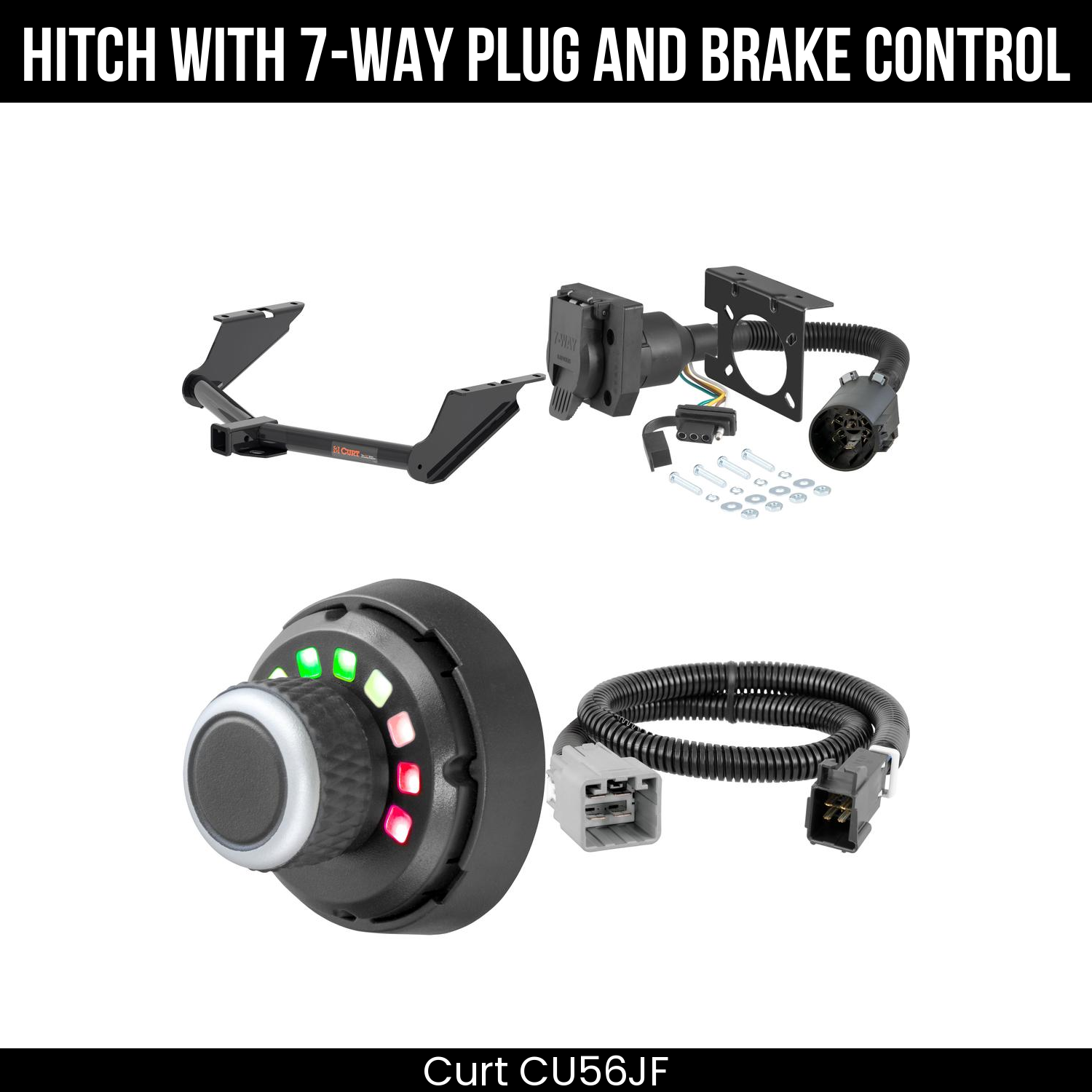 Trailer Hitch , 7-Way , Spectrum Brake Control