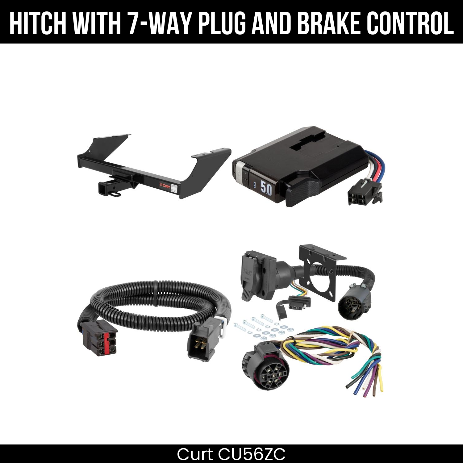 Trailer Hitch , 7-Way , TriFlex NEXT Brake Control