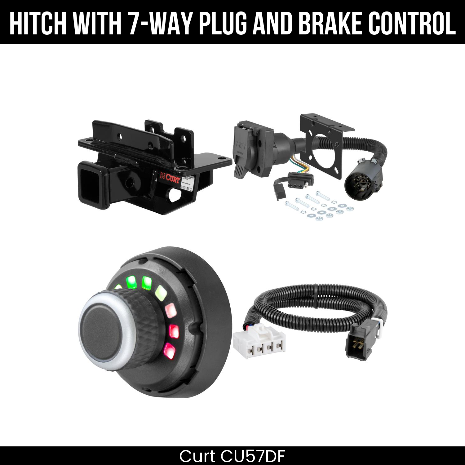 Trailer Hitch , 7-Way , Spectrum Brake Control