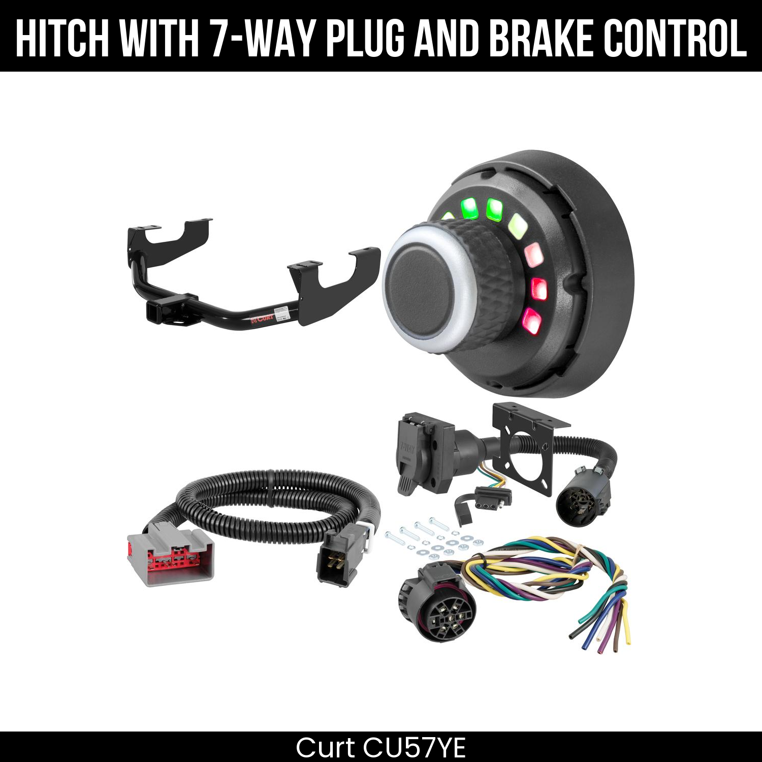 Trailer Hitch , 7-Way , Spectrum Brake Control
