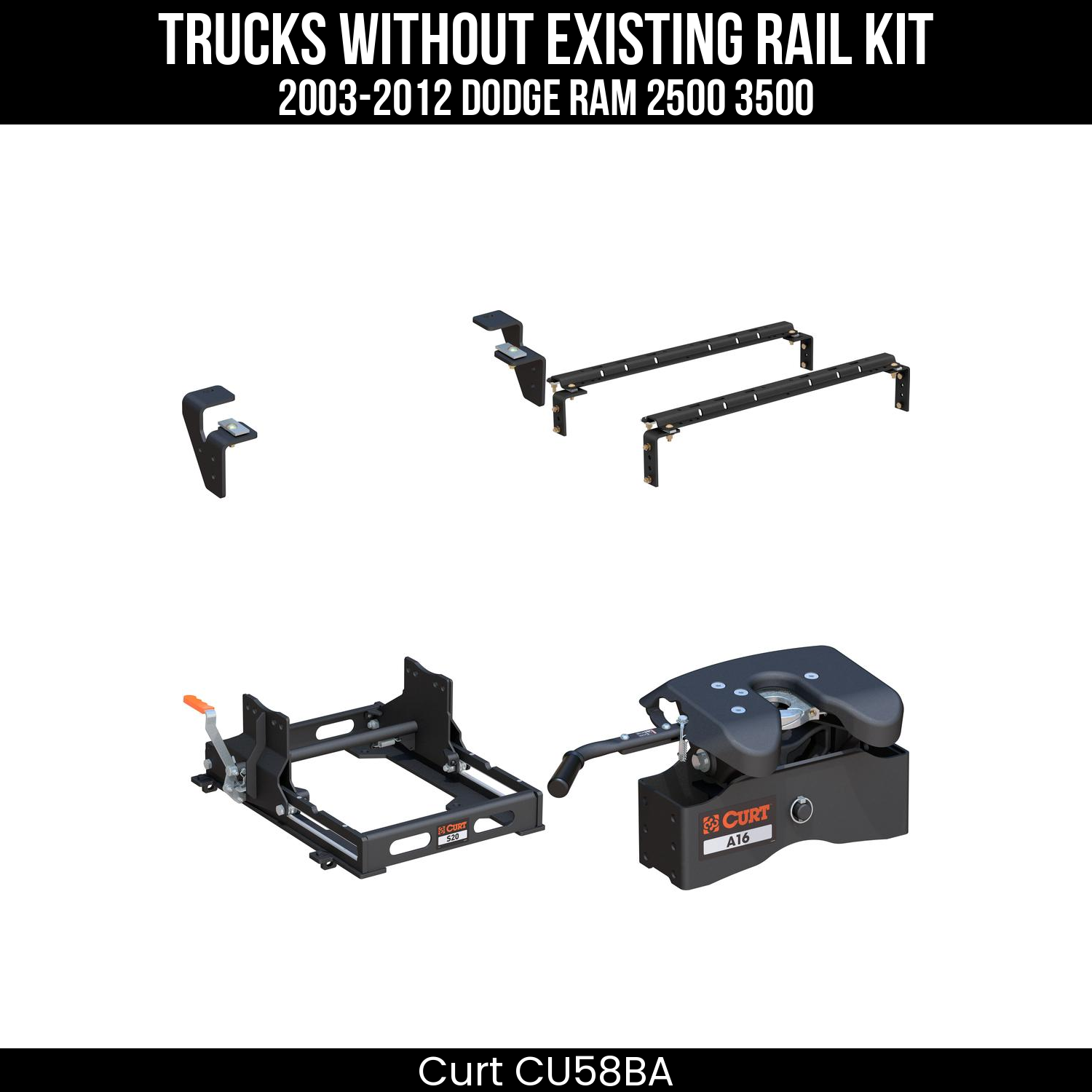 Semi-Custom 5th Wheel Brackets,Universal 5th Wheel Base Rails,S20 5th Wheel Slider 20K,A16 5th Wheel Hitch Head