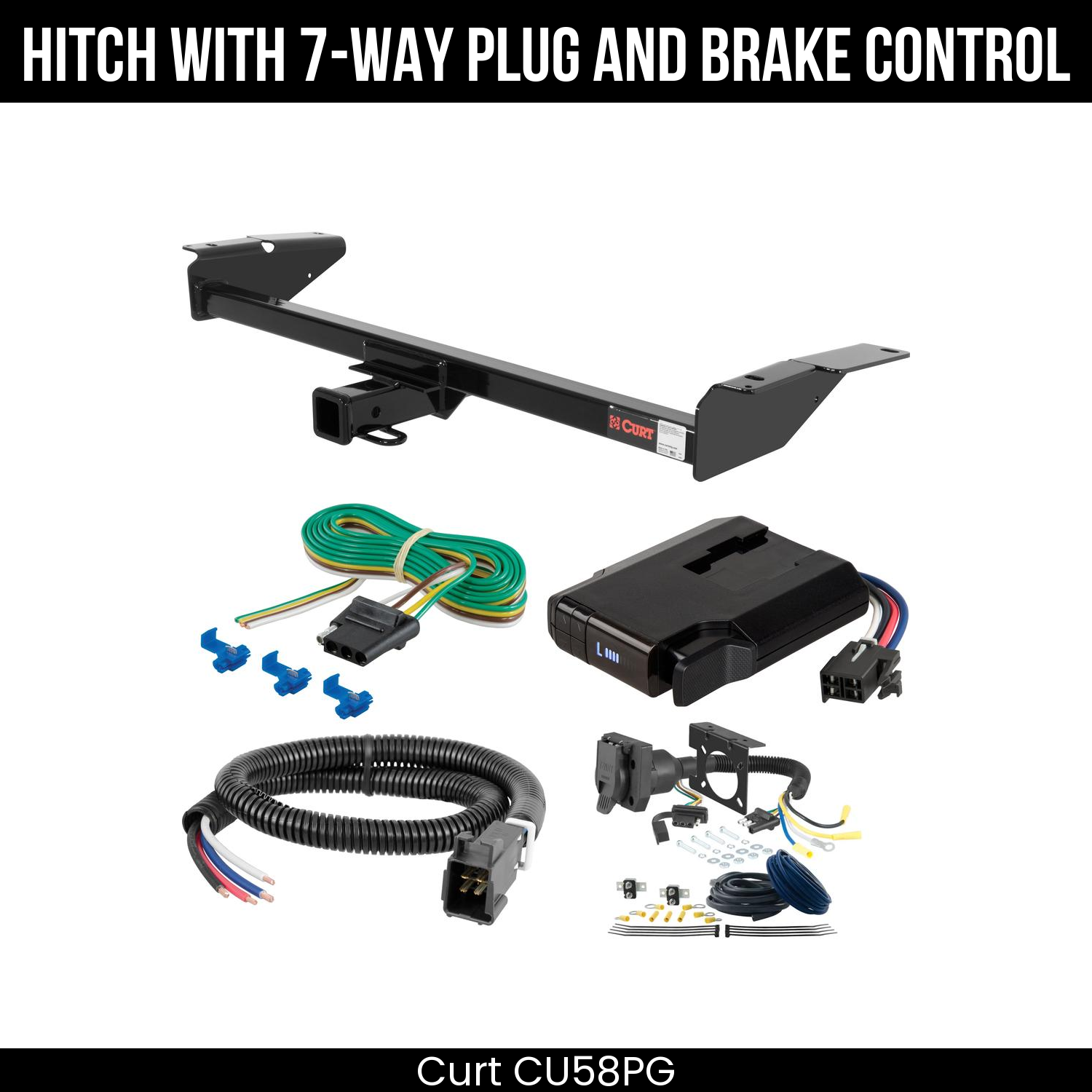 Trailer Hitch , 7-Way , Venturer Brake Control