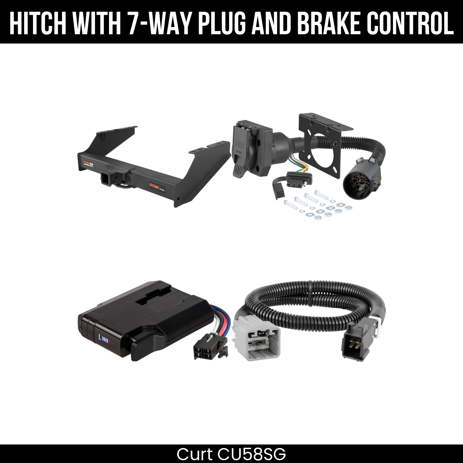 Trailer Hitch , 7-Way , Venturer Brake Control