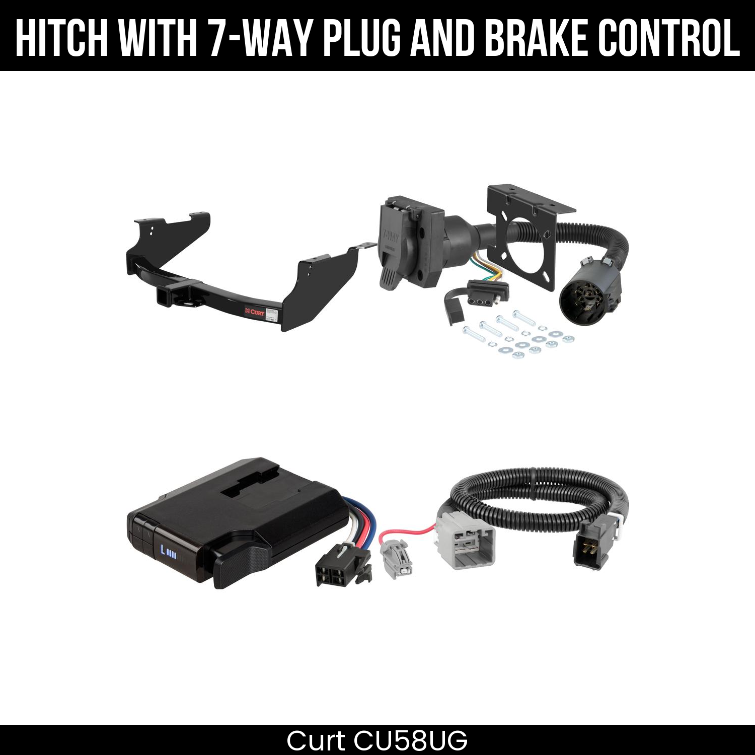 Trailer Hitch , 7-Way , Venturer Brake Control