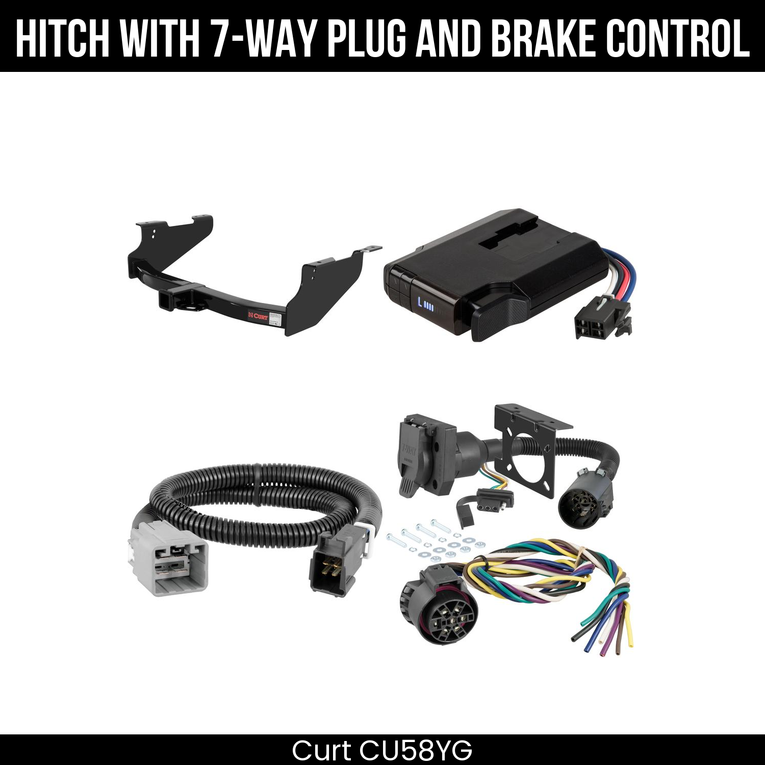 Trailer Hitch , 7-Way , Venturer Brake Control