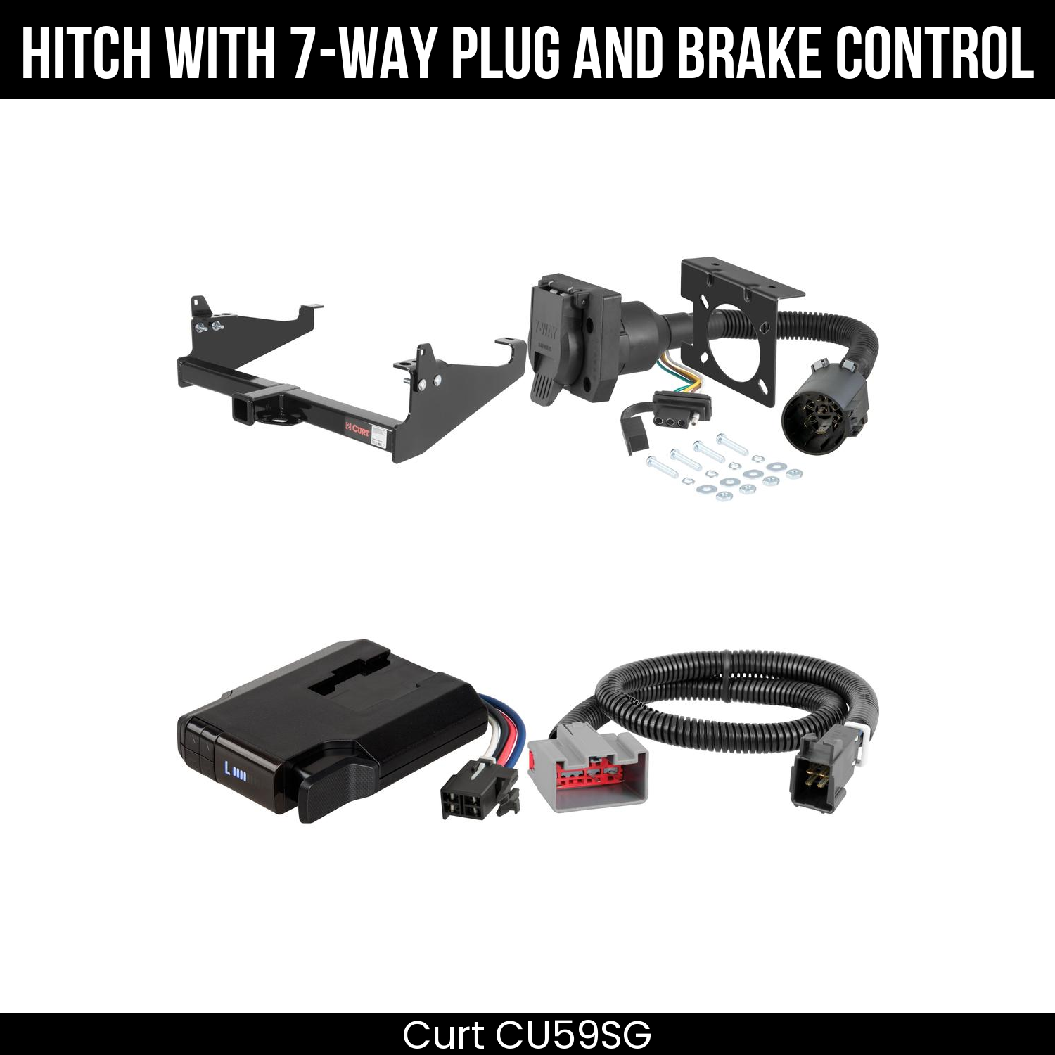 Trailer Hitch , 7-Way , Venturer Brake Control
