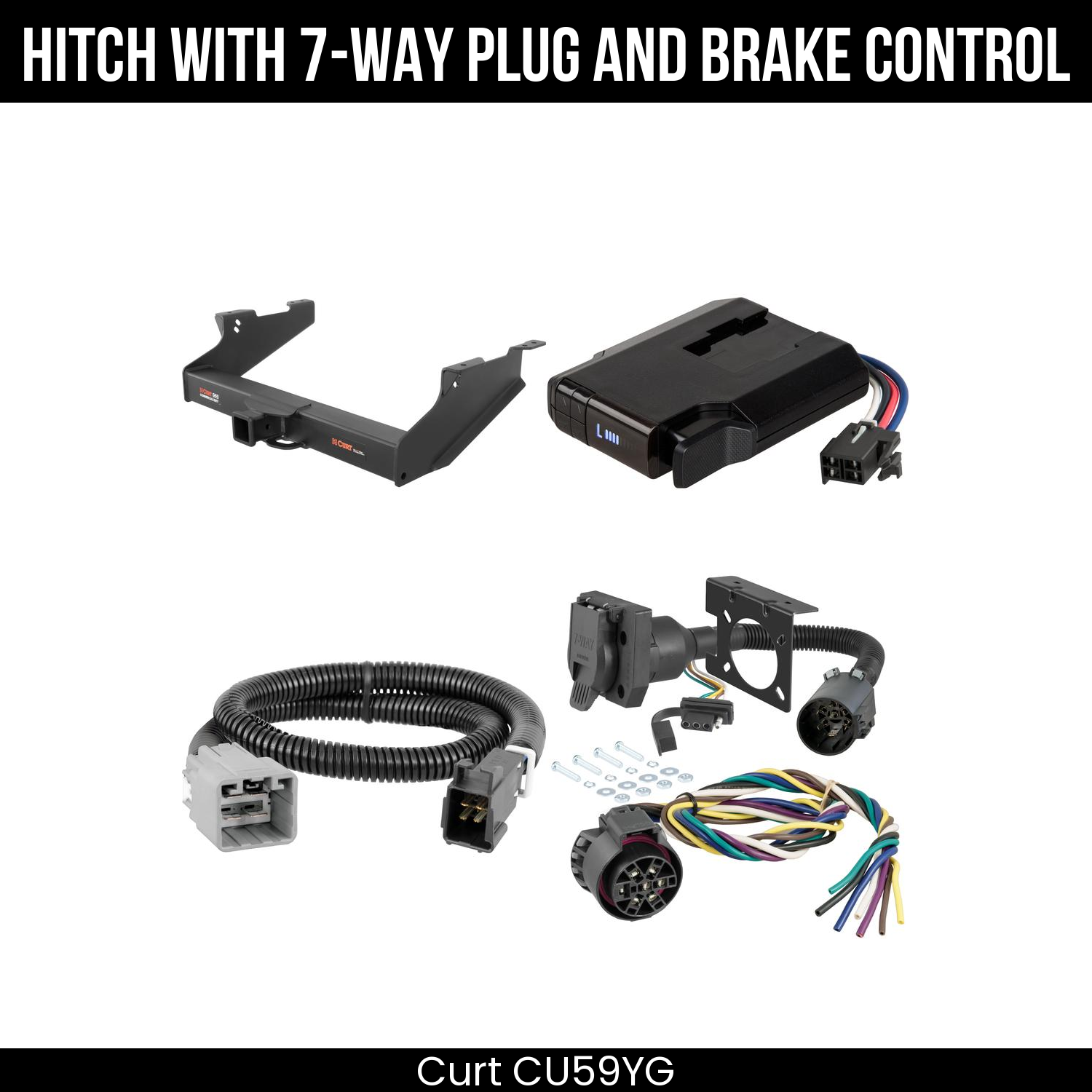 Trailer Hitch , 7-Way , Venturer Brake Control