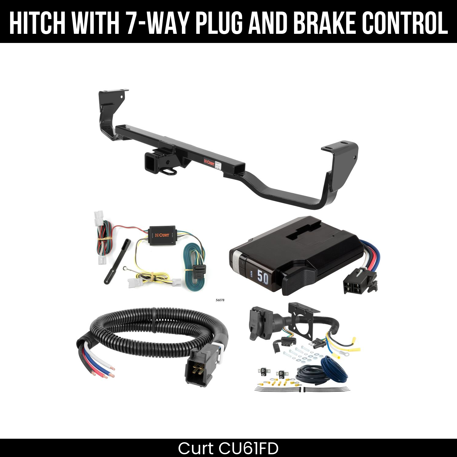 Trailer Hitch , 7-Way , TriFlex NEXT Brake Control