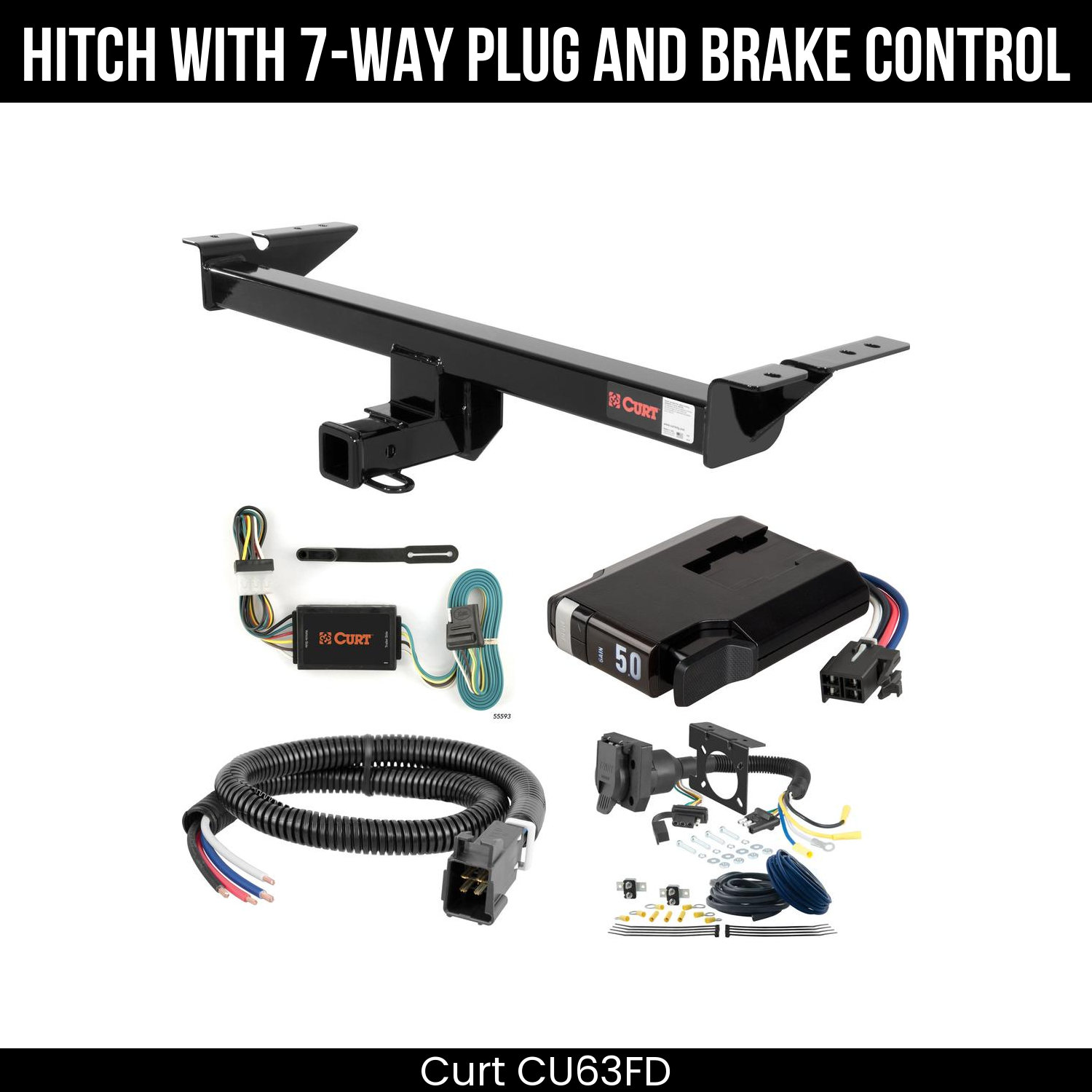 Trailer Hitch , 7-Way , TriFlex NEXT Brake Control