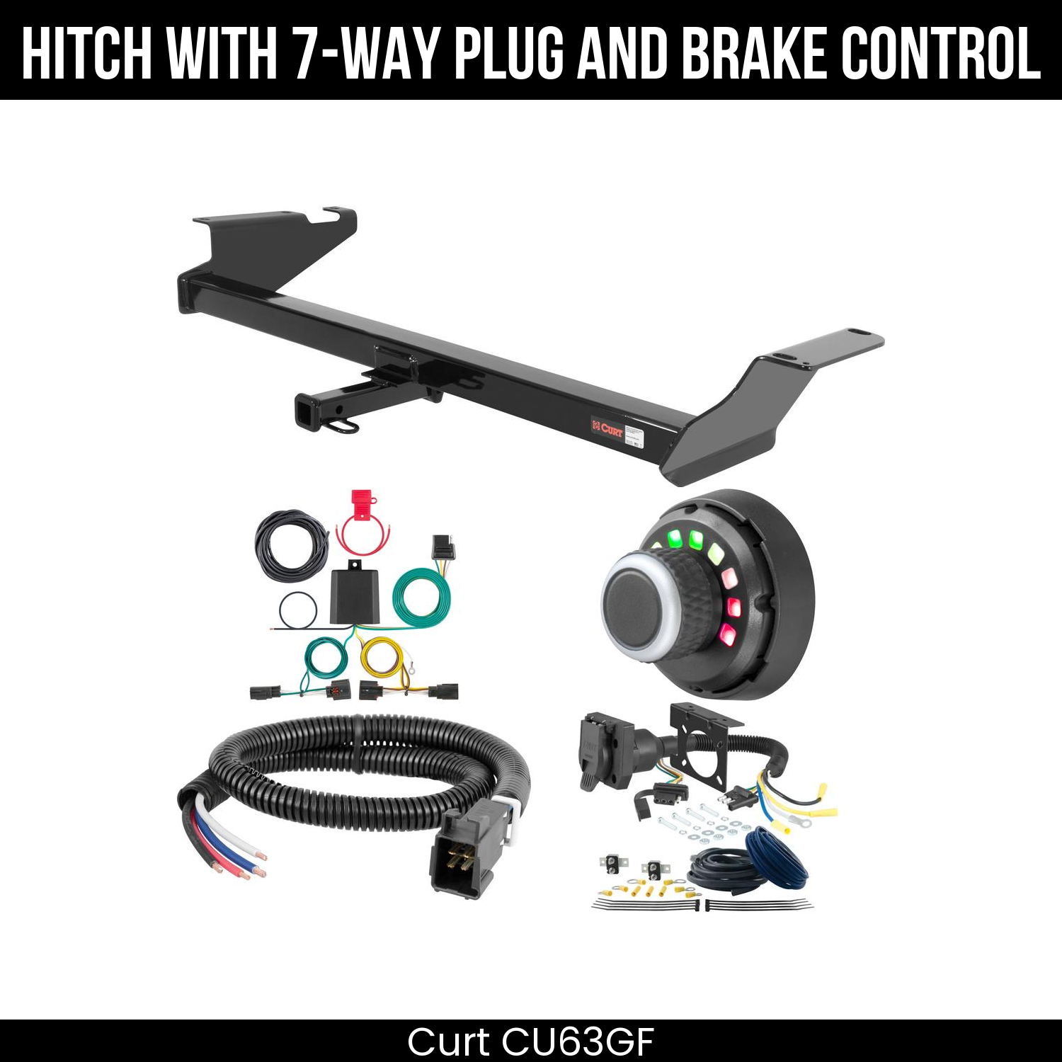 Trailer Hitch , 7-Way , Spectrum Brake Control