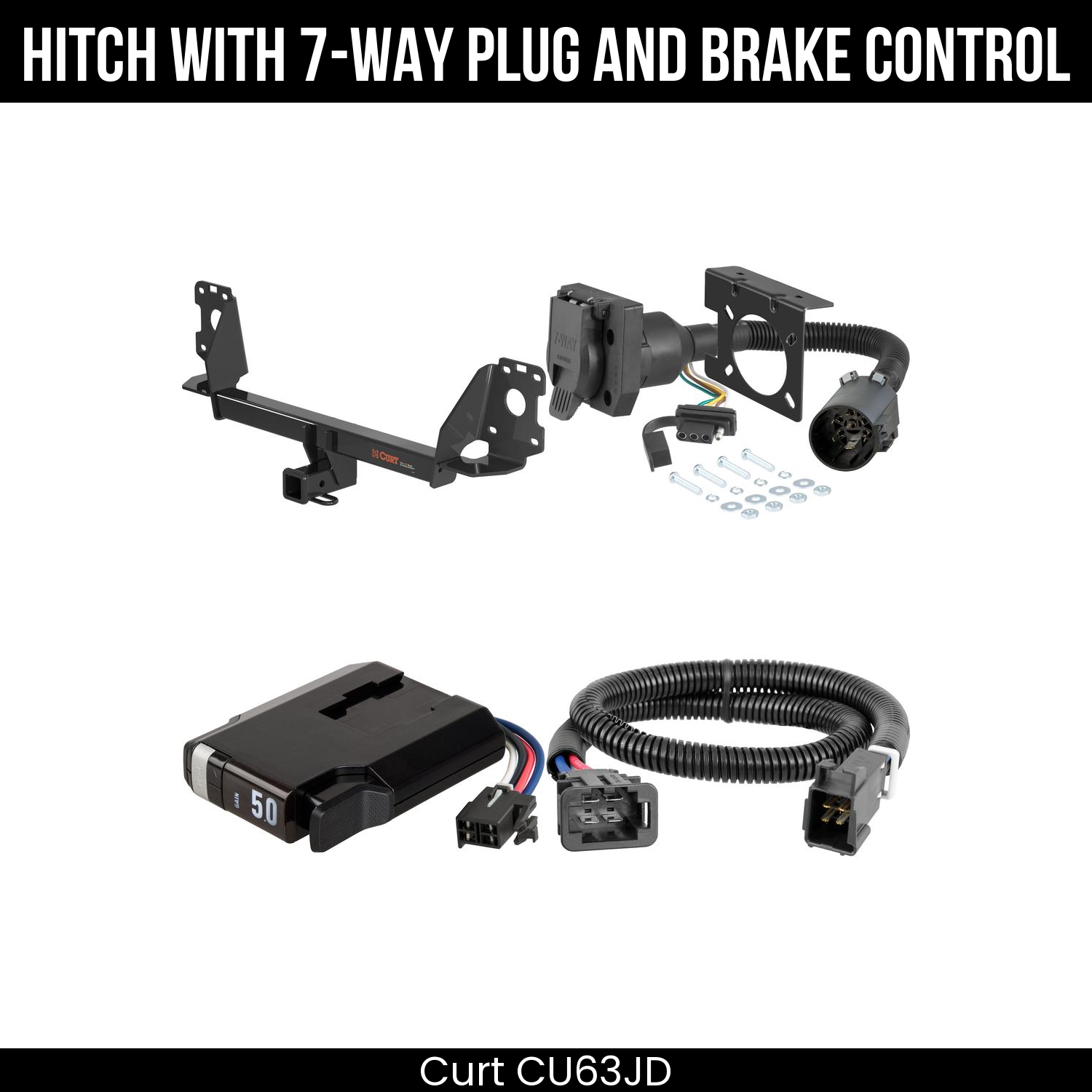 Trailer Hitch , 7-Way , TriFlex NEXT Brake Control
