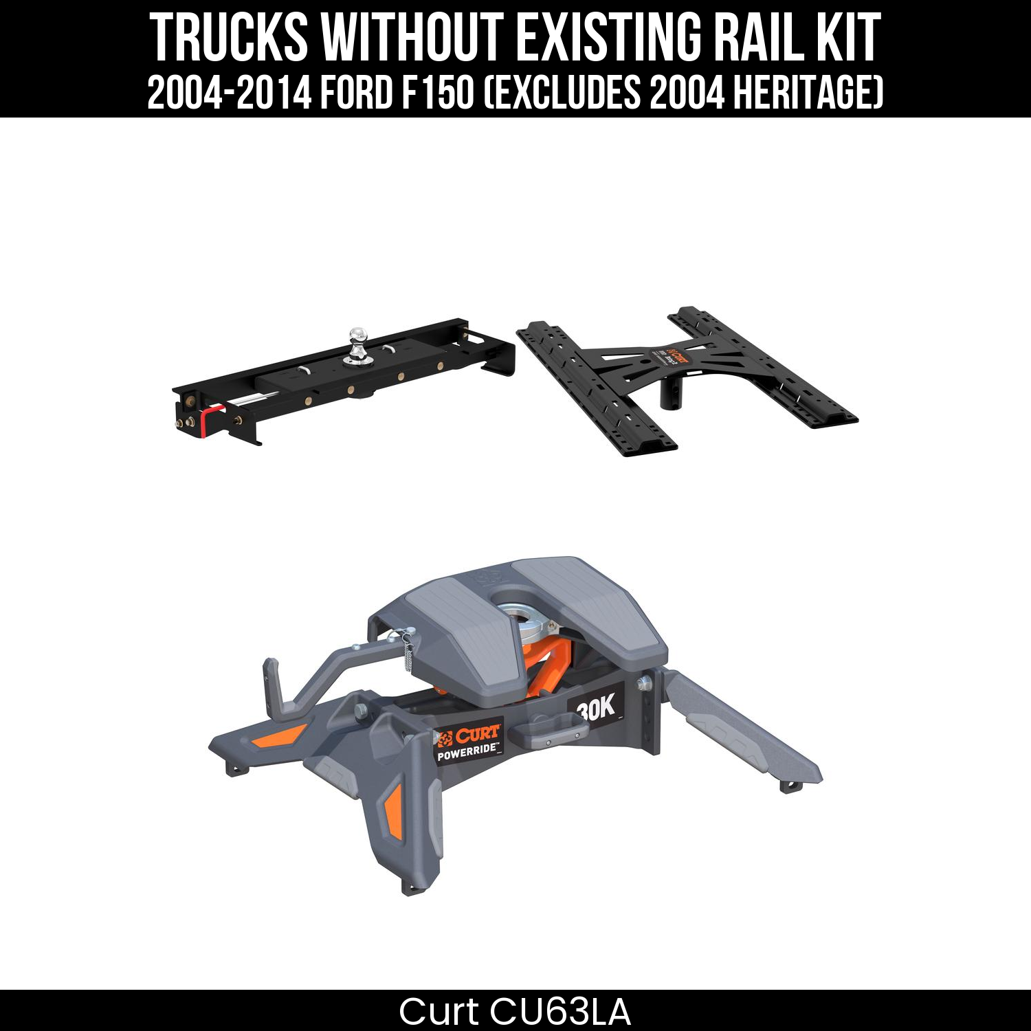 Double Lock Gooseneck Hitch,Under-Bed Gooseneck Install Brackets,X5 Gooseneck-5th Wheel Adapter,Replacement 5th Wheel Legs,PowerRide 5th Wheel Hitch Head