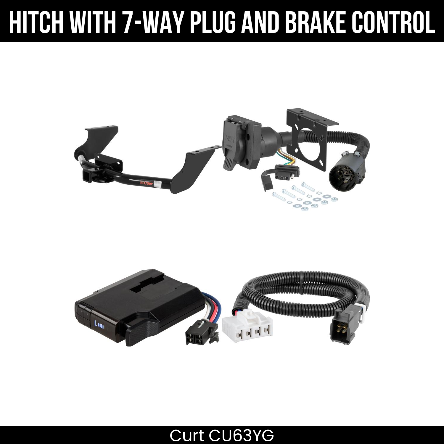 Trailer Hitch , 7-Way , Venturer Brake Control