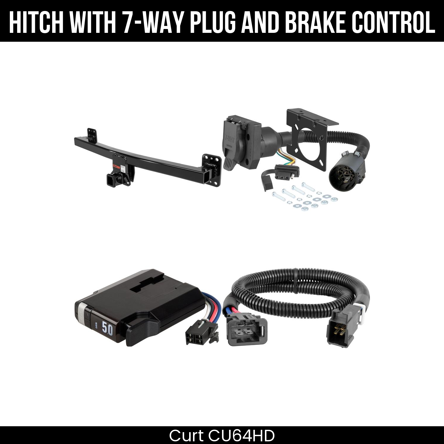 Trailer Hitch , 7-Way , TriFlex NEXT Brake Control