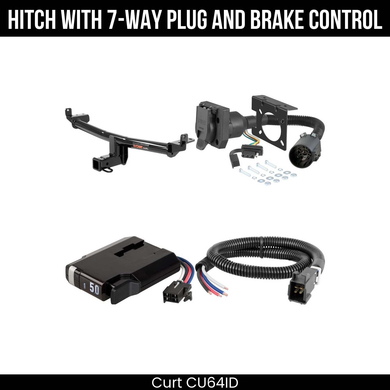 Trailer Hitch , 7-Way , TriFlex NEXT Brake Control