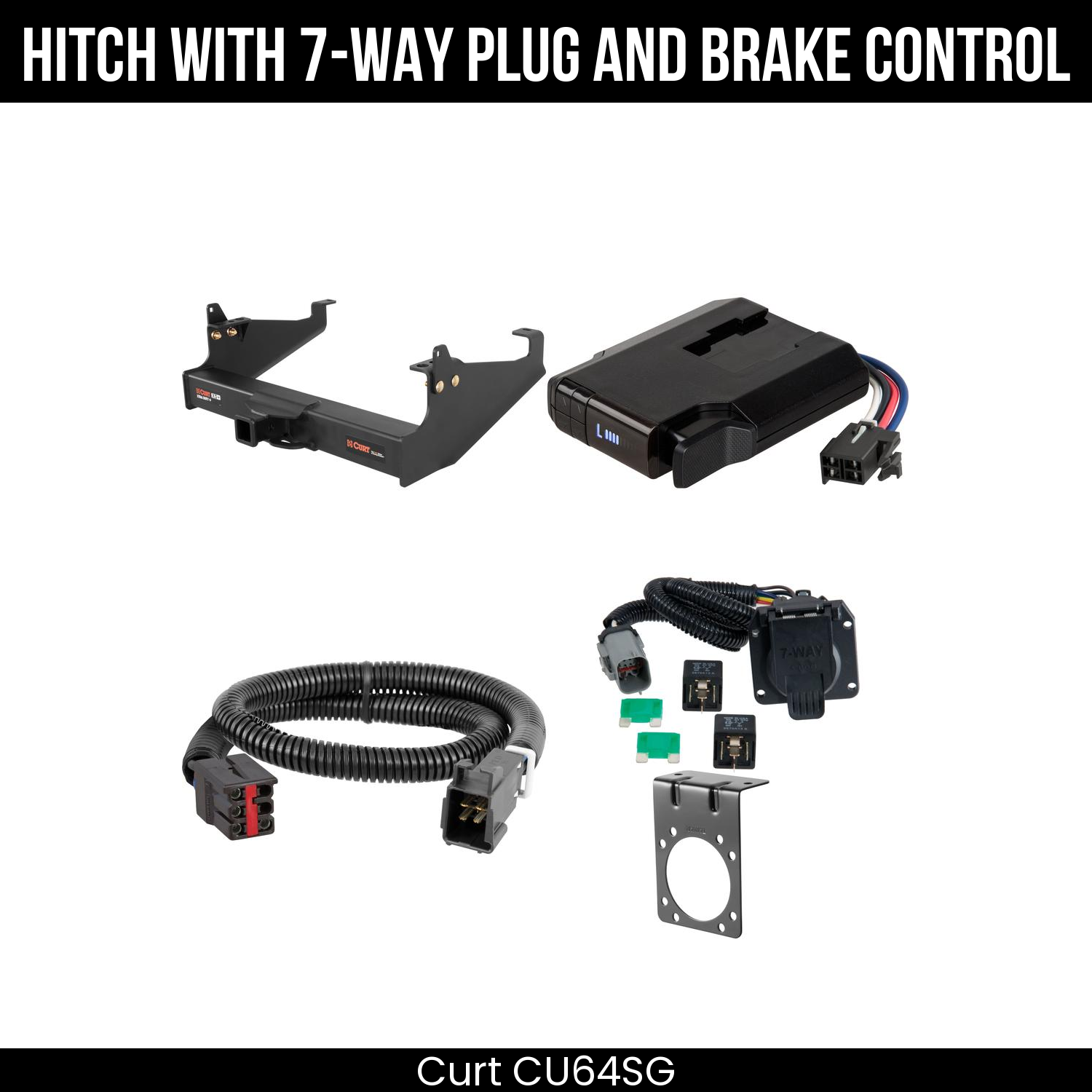 Trailer Hitch , 7-Way , Venturer Brake Control