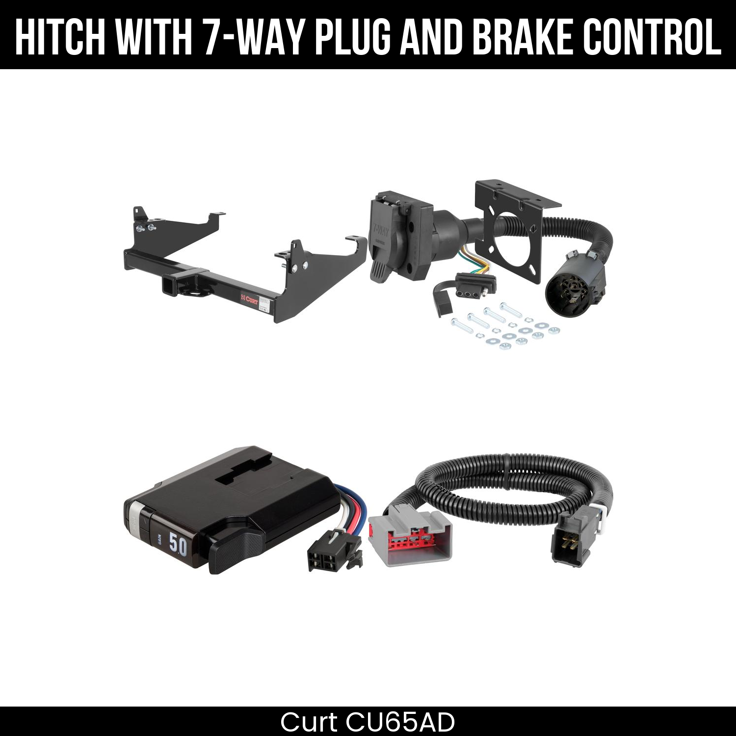 Trailer Hitch , 7-Way , TriFlex NEXT Brake Control