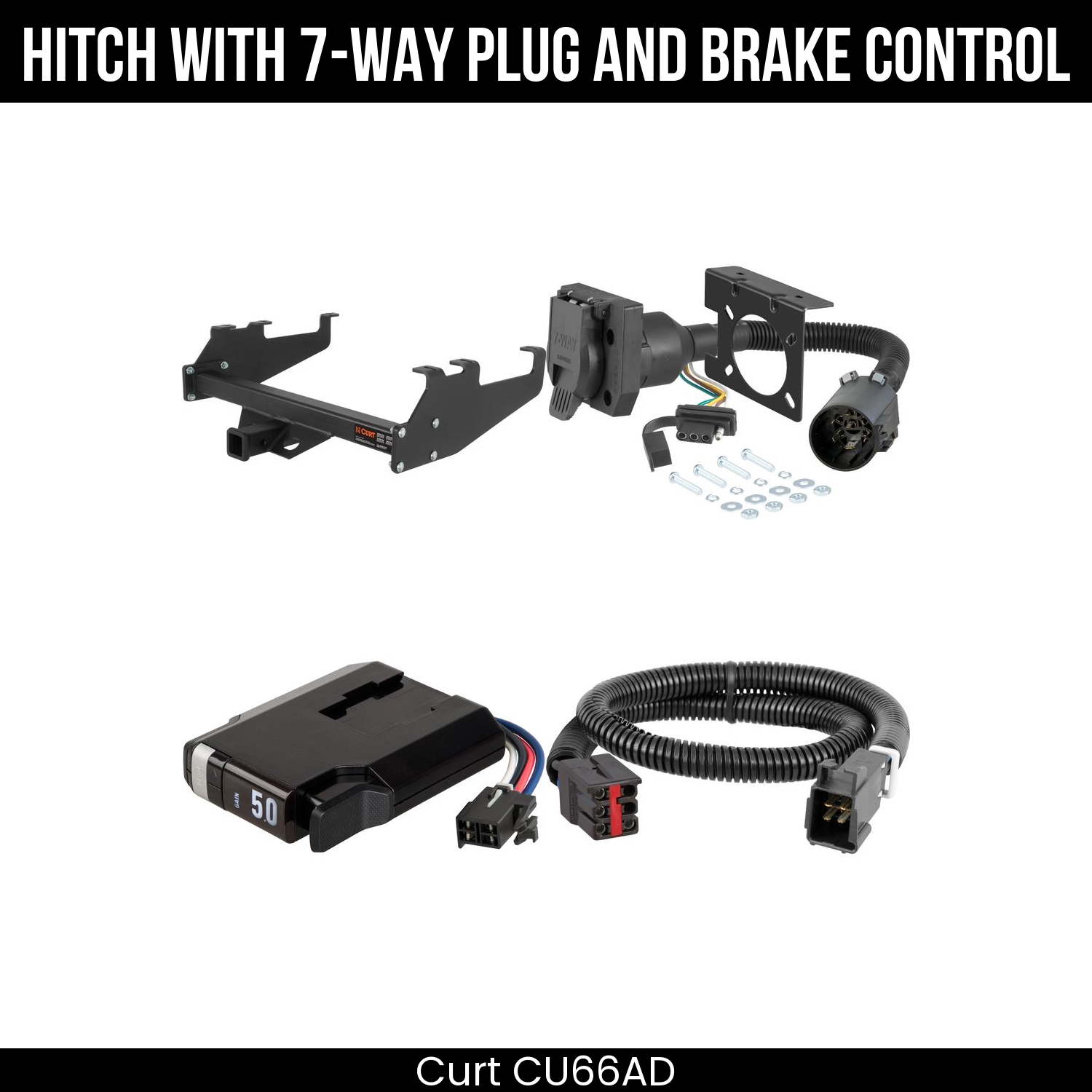 Trailer Hitch , 7-Way , TriFlex NEXT Brake Control