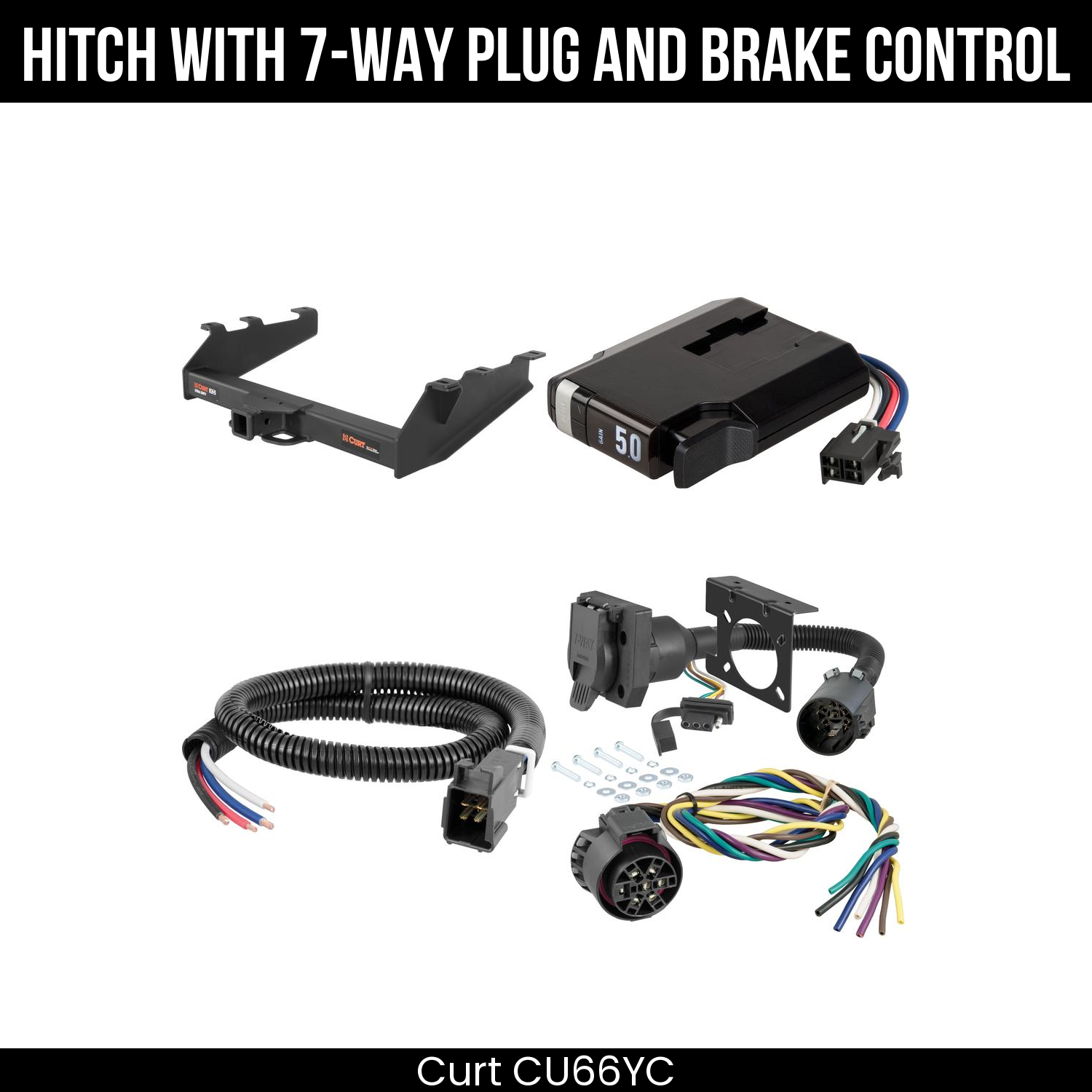 Trailer Hitch , 7-Way , TriFlex NEXT Brake Control