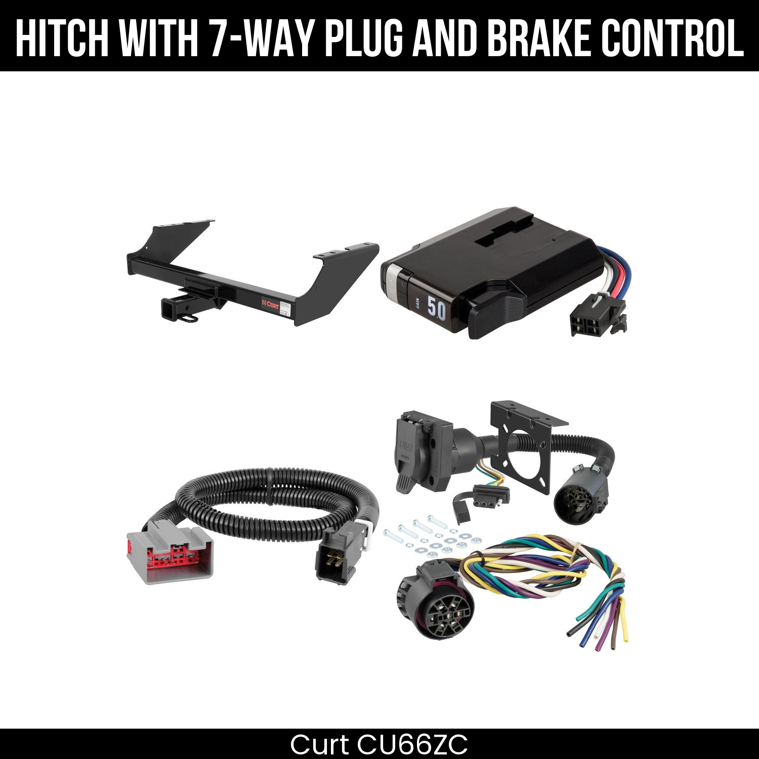 Trailer Hitch , 7-Way , TriFlex NEXT Brake Control