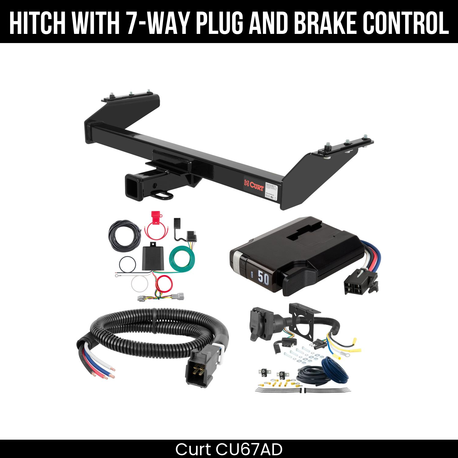 Trailer Hitch , 7-Way , TriFlex NEXT Brake Control