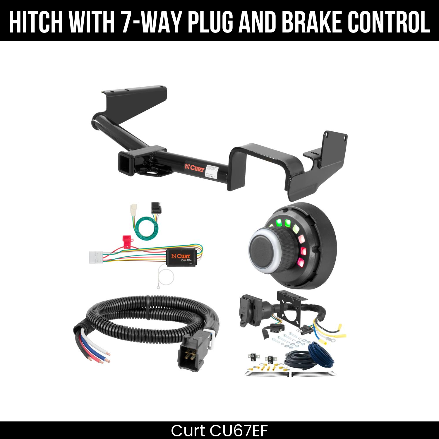Trailer Hitch , 7-Way , Spectrum Brake Control