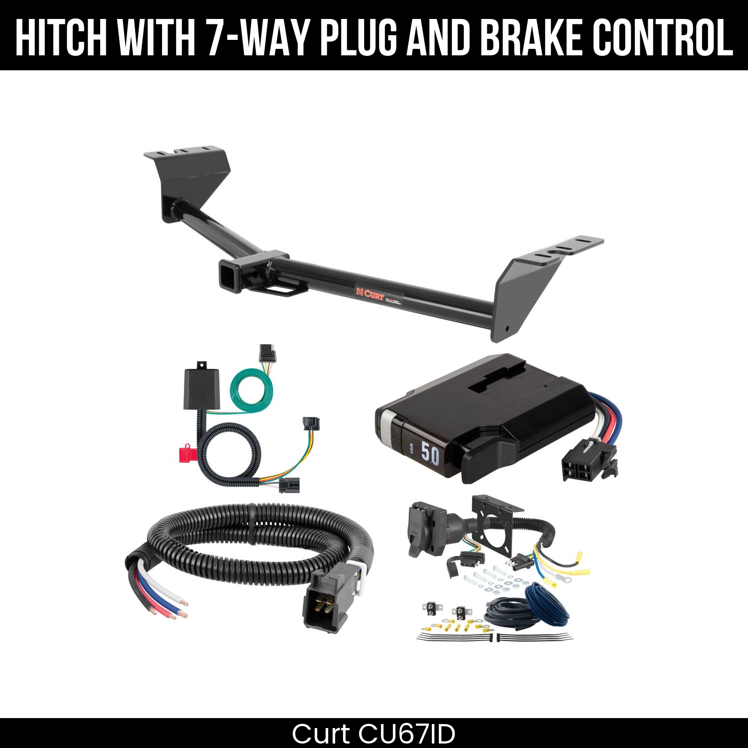 Trailer Hitch , 7-Way , TriFlex NEXT Brake Control