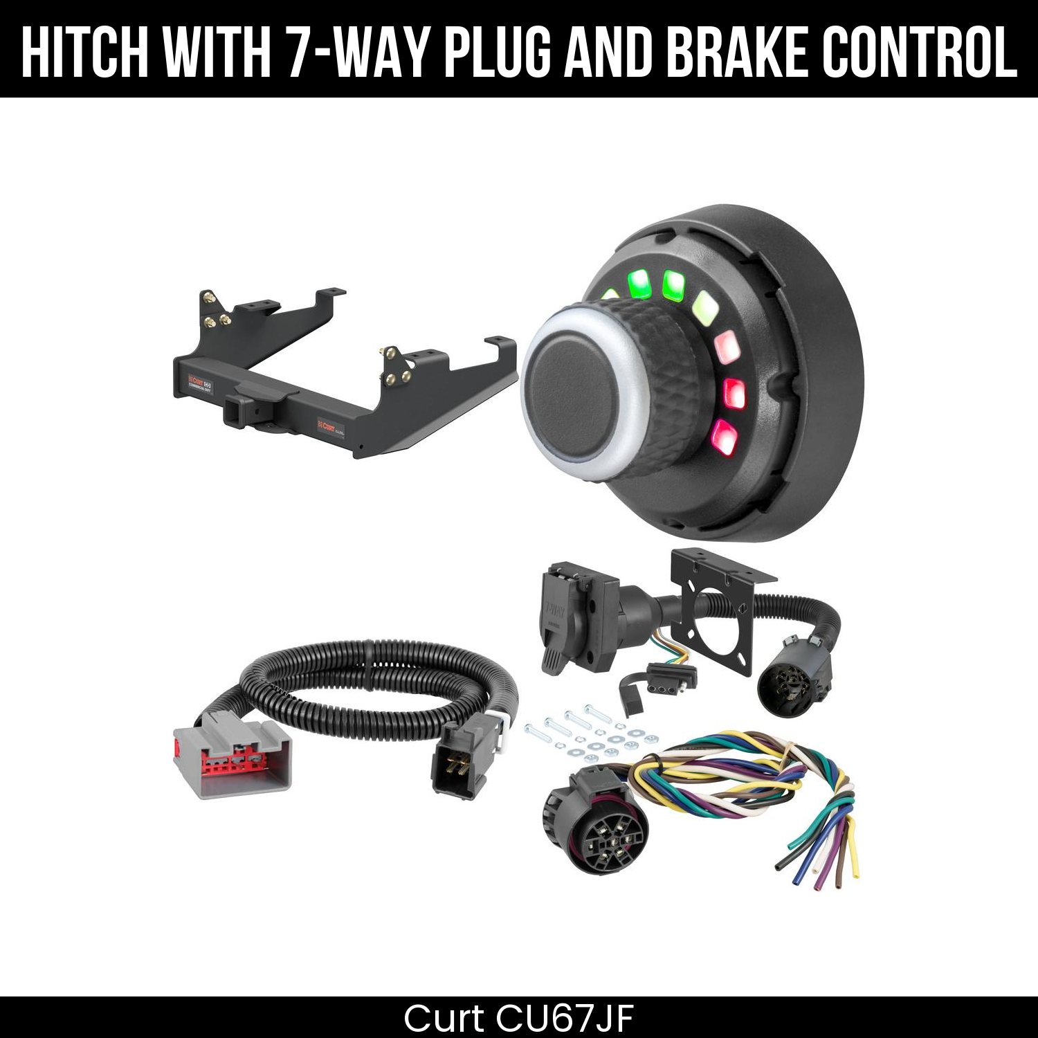 Trailer Hitch , 7-Way , Spectrum Brake Control