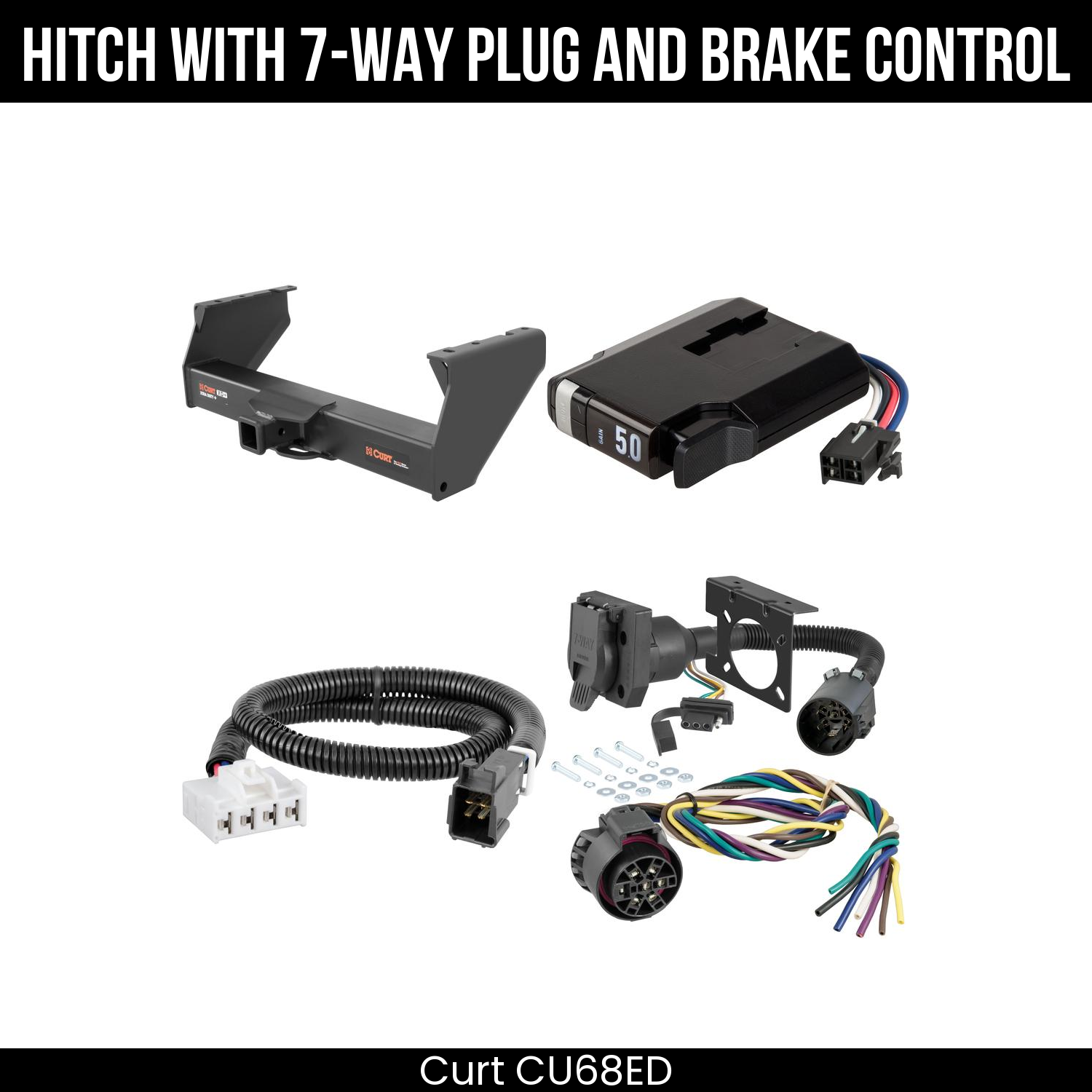 Trailer Hitch , 7-Way , TriFlex NEXT Brake Control