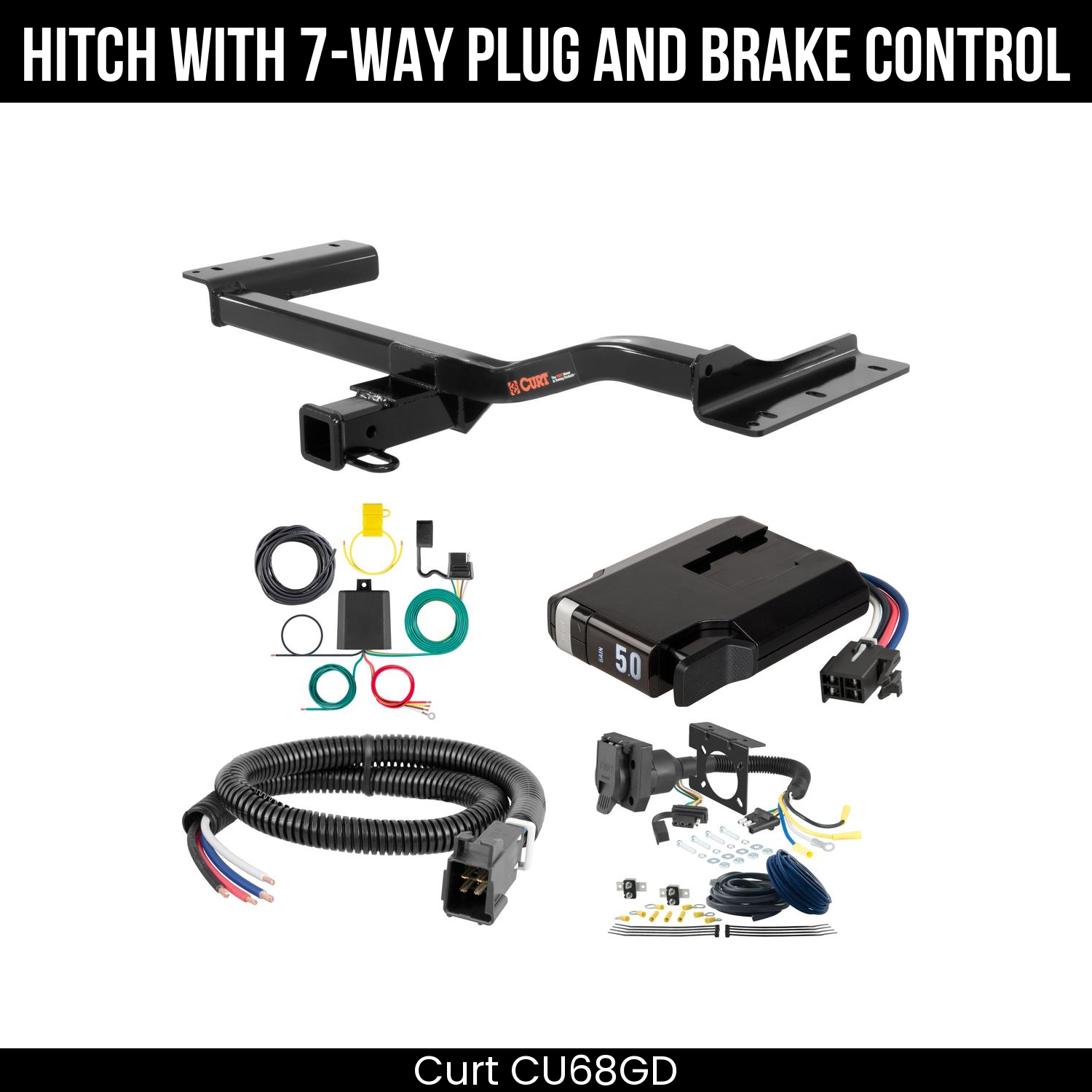 Trailer Hitch , 7-Way , TriFlex NEXT Brake Control
