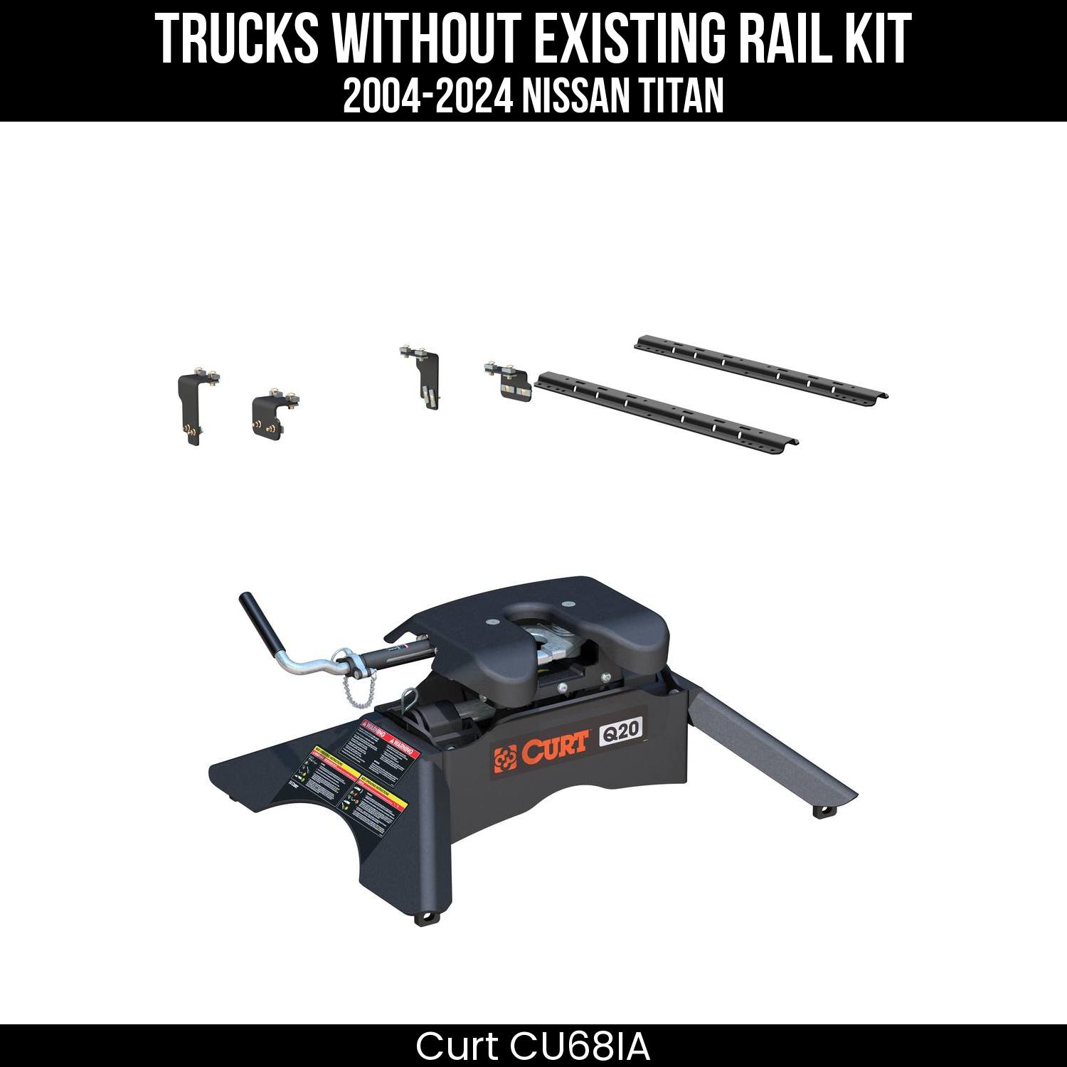 Custom 5th Wheel Brackets,Universal 5th Wheel Base Rails,Q20 5th Wheel Hitch Head