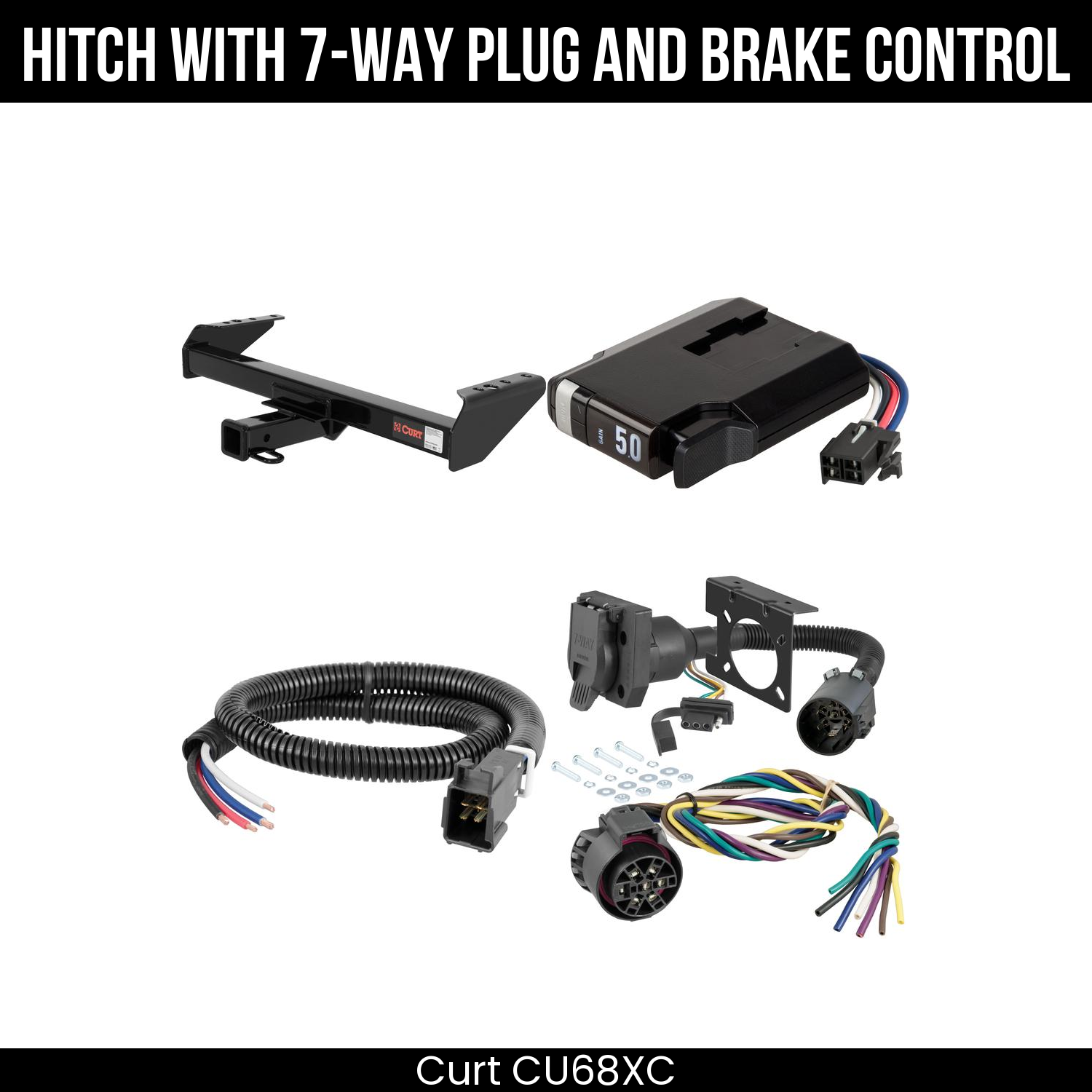Trailer Hitch , 7-Way , TriFlex NEXT Brake Control
