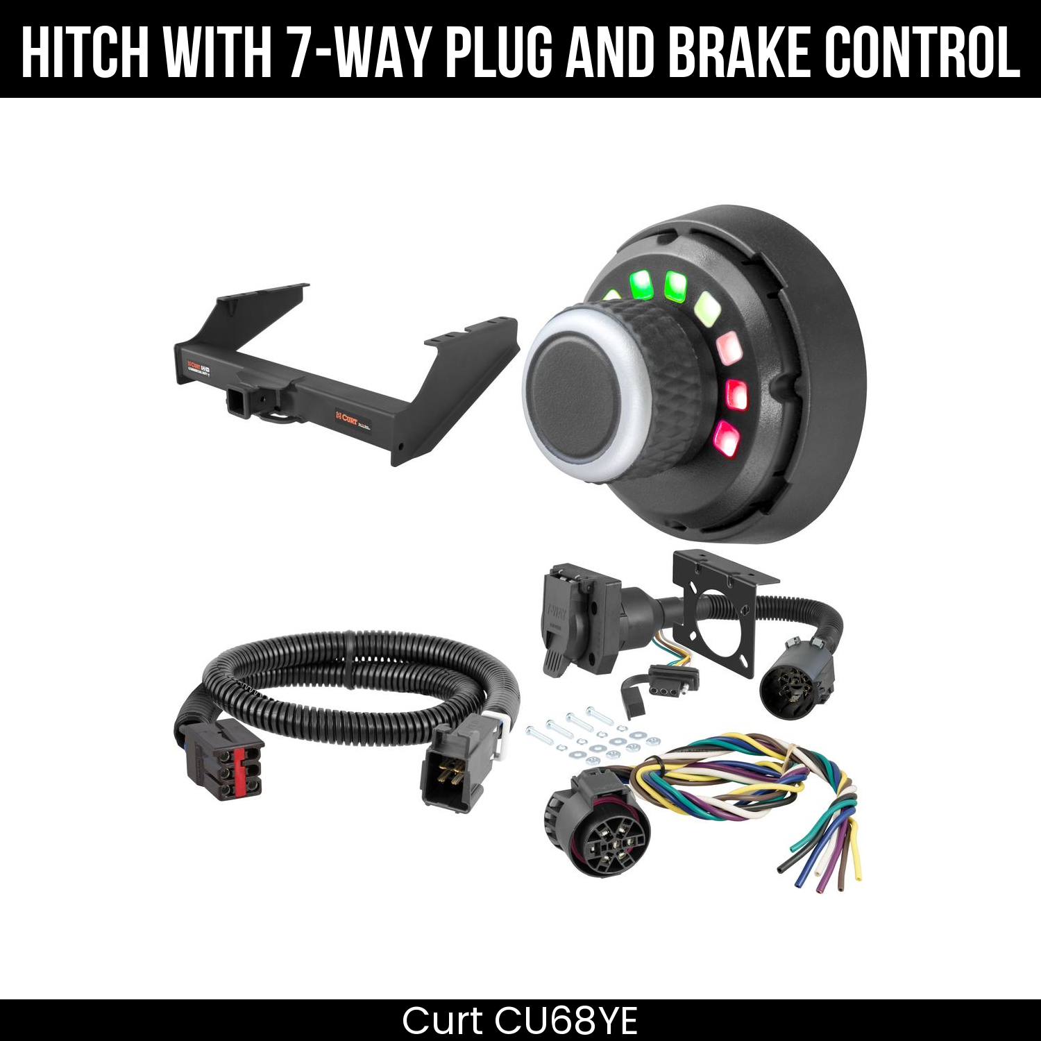 Trailer Hitch , 7-Way , Spectrum Brake Control