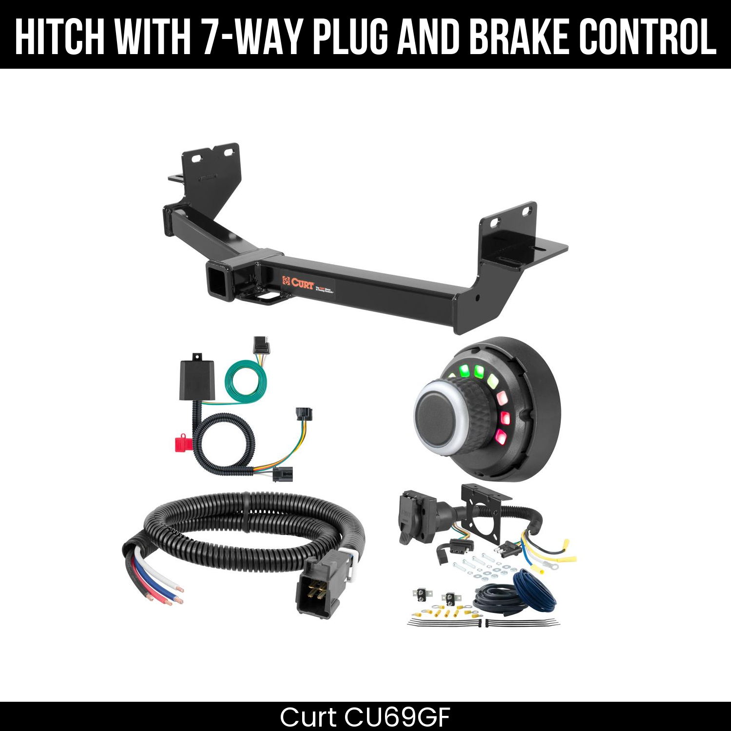 Trailer Hitch , 7-Way , Spectrum Brake Control