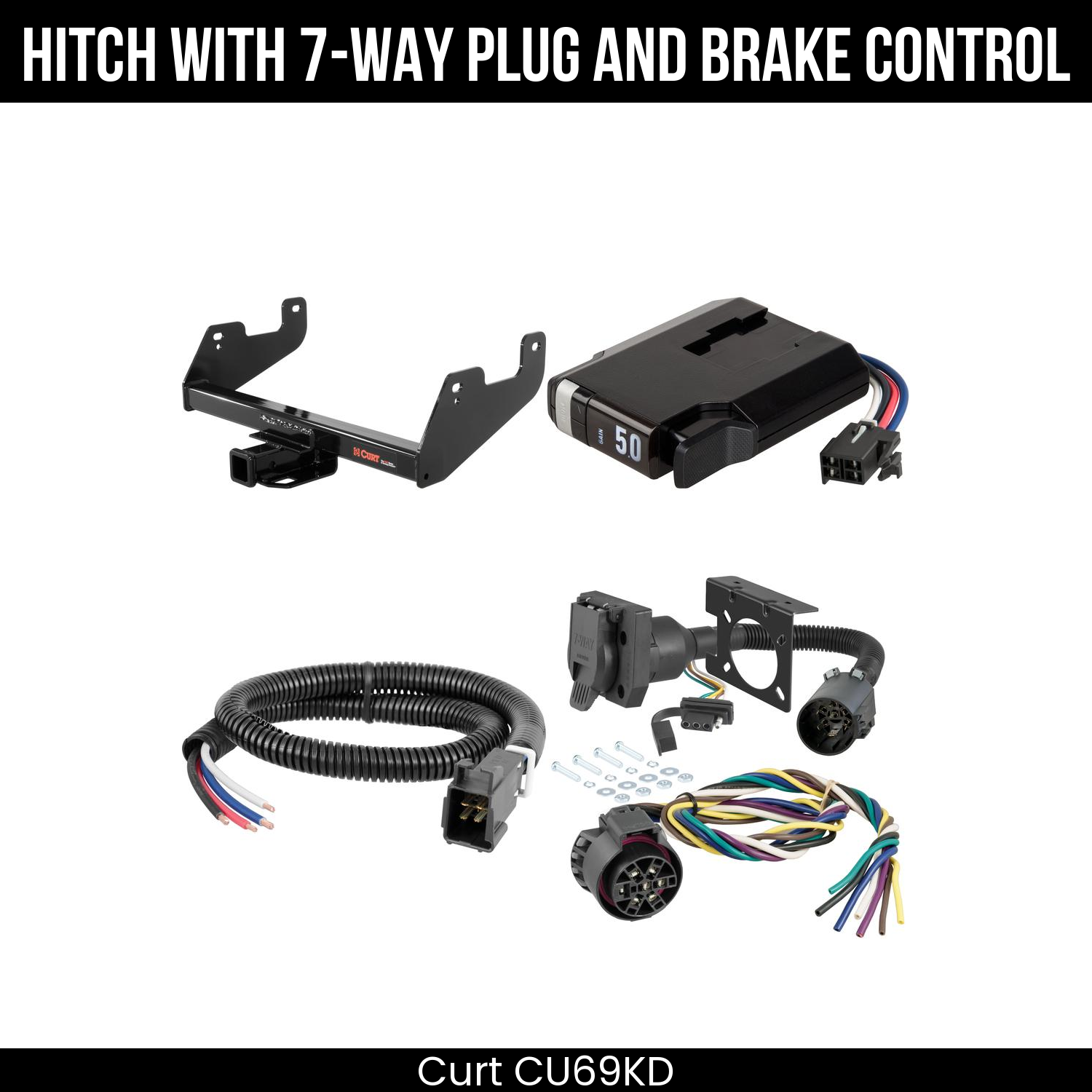 Trailer Hitch , 7-Way , TriFlex NEXT Brake Control
