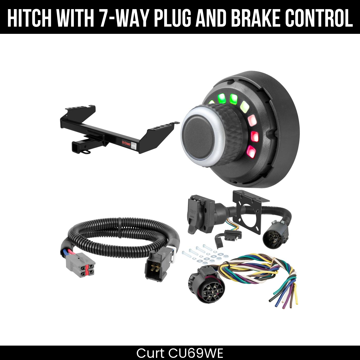Trailer Hitch , 7-Way , Spectrum Brake Control