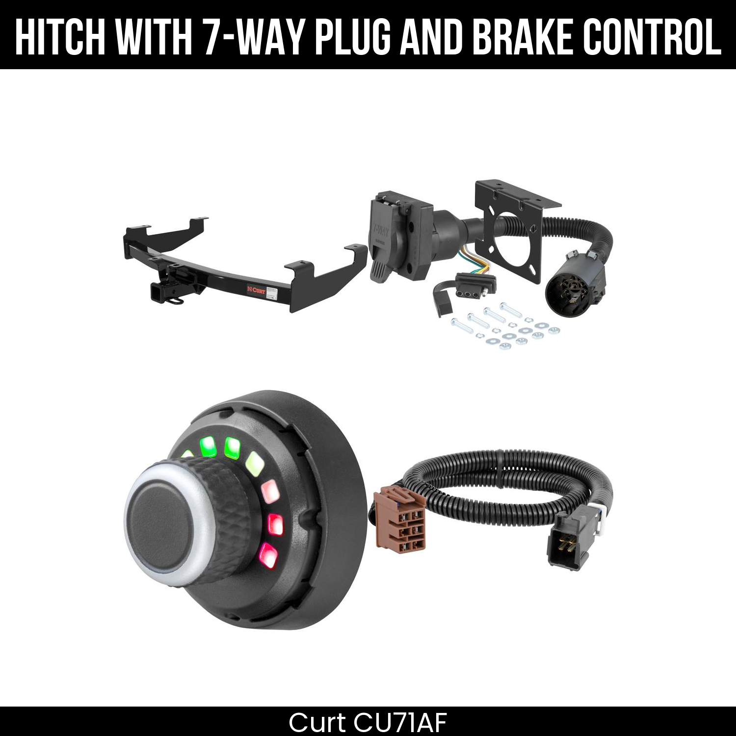 Trailer Hitch , 7-Way , Spectrum Brake Control