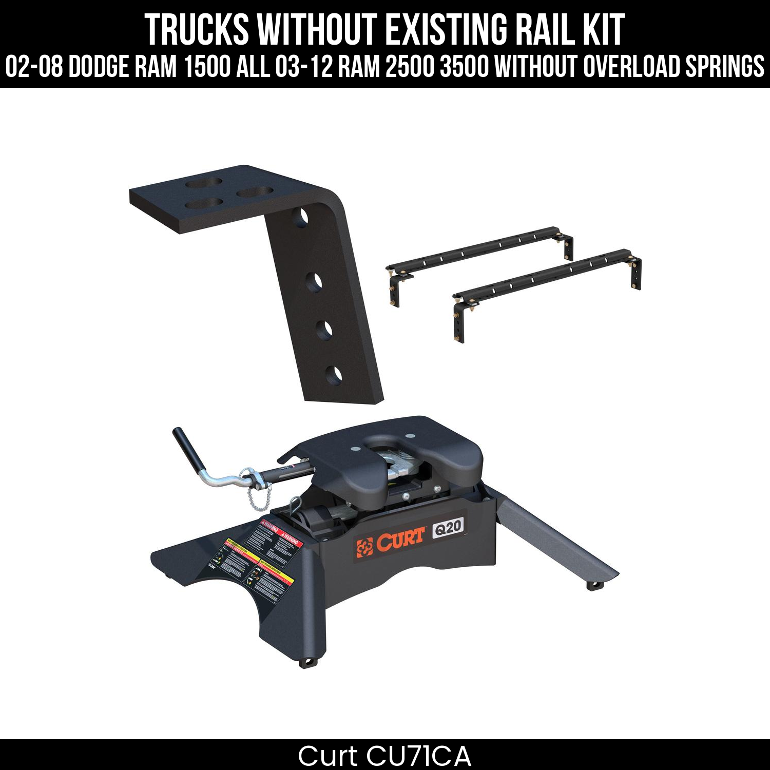 Semi-Custom 5th Wheel Brackets,Universal 5th Wheel Base Rails,Q20 5th Wheel Hitch Head
