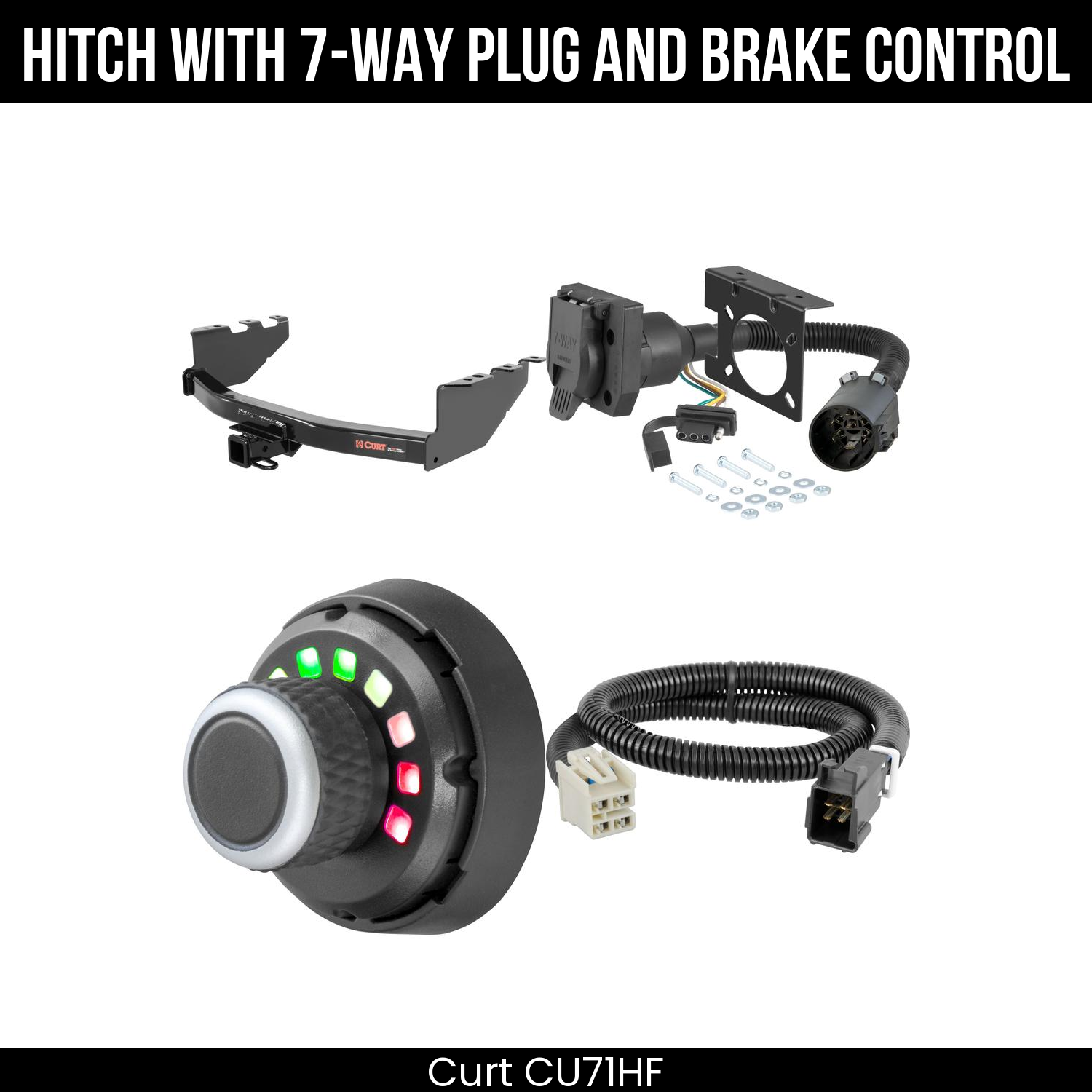 Trailer Hitch , 7-Way , Spectrum Brake Control