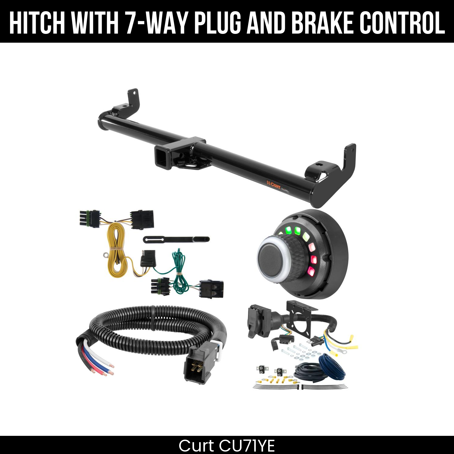 Trailer Hitch , 7-Way , Spectrum Brake Control