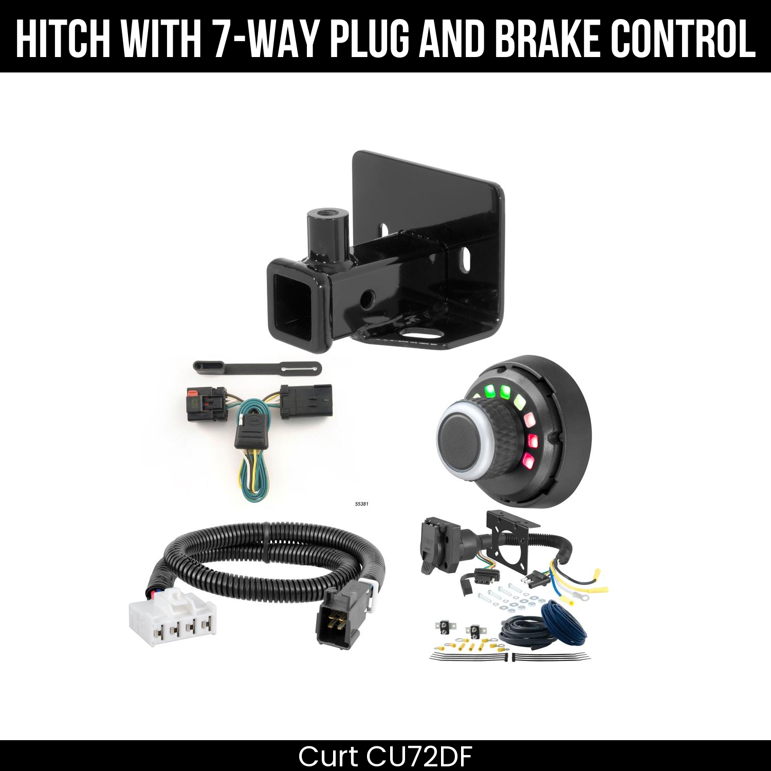 Trailer Hitch , 7-Way , Spectrum Brake Control