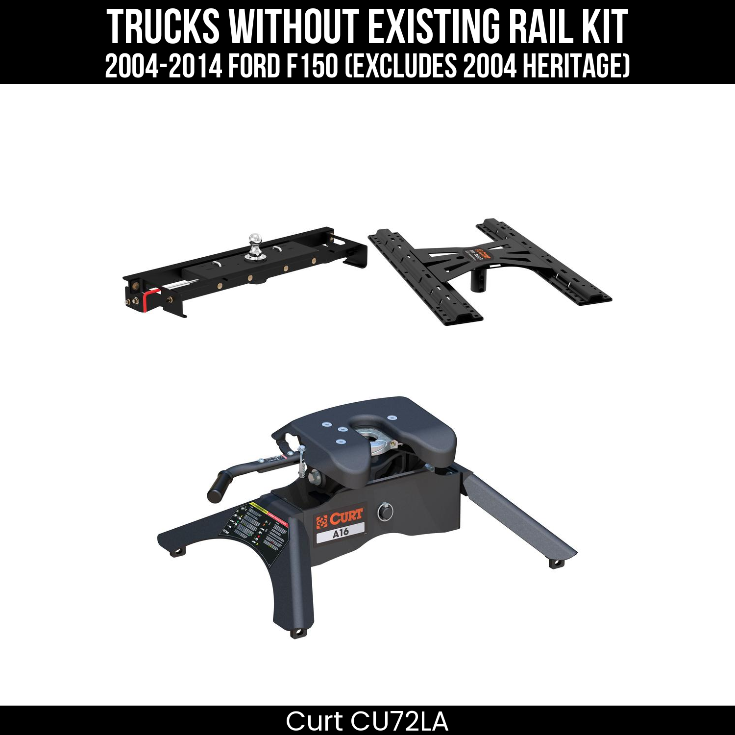 Double Lock Gooseneck Hitch,Under-Bed Gooseneck Install Brackets,X5 Gooseneck-5th Wheel Adapter,A16 5th Wheel Hitch Head,Replacement 5th Wheel Legs