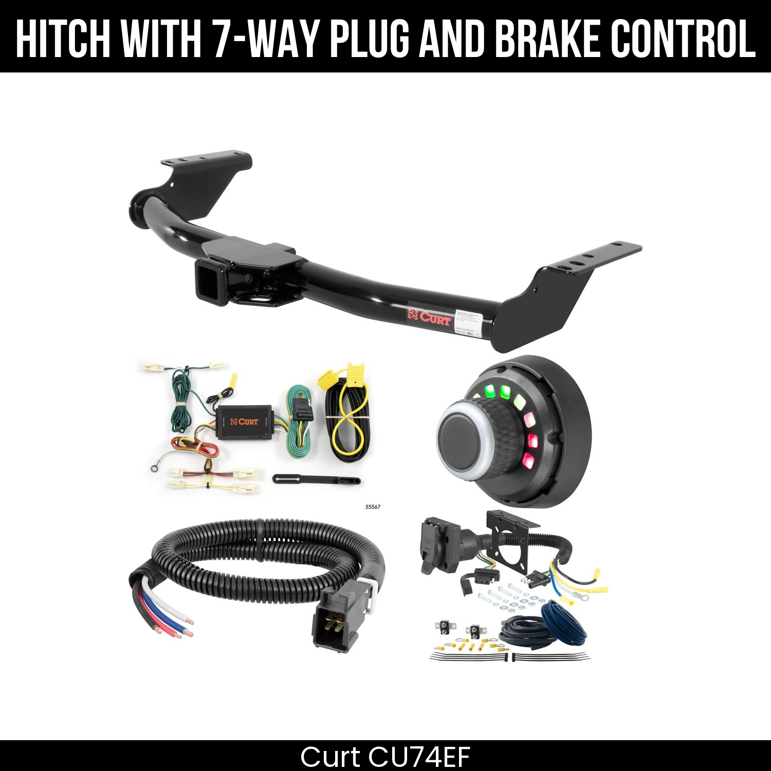 Trailer Hitch , 7-Way , Spectrum Brake Control