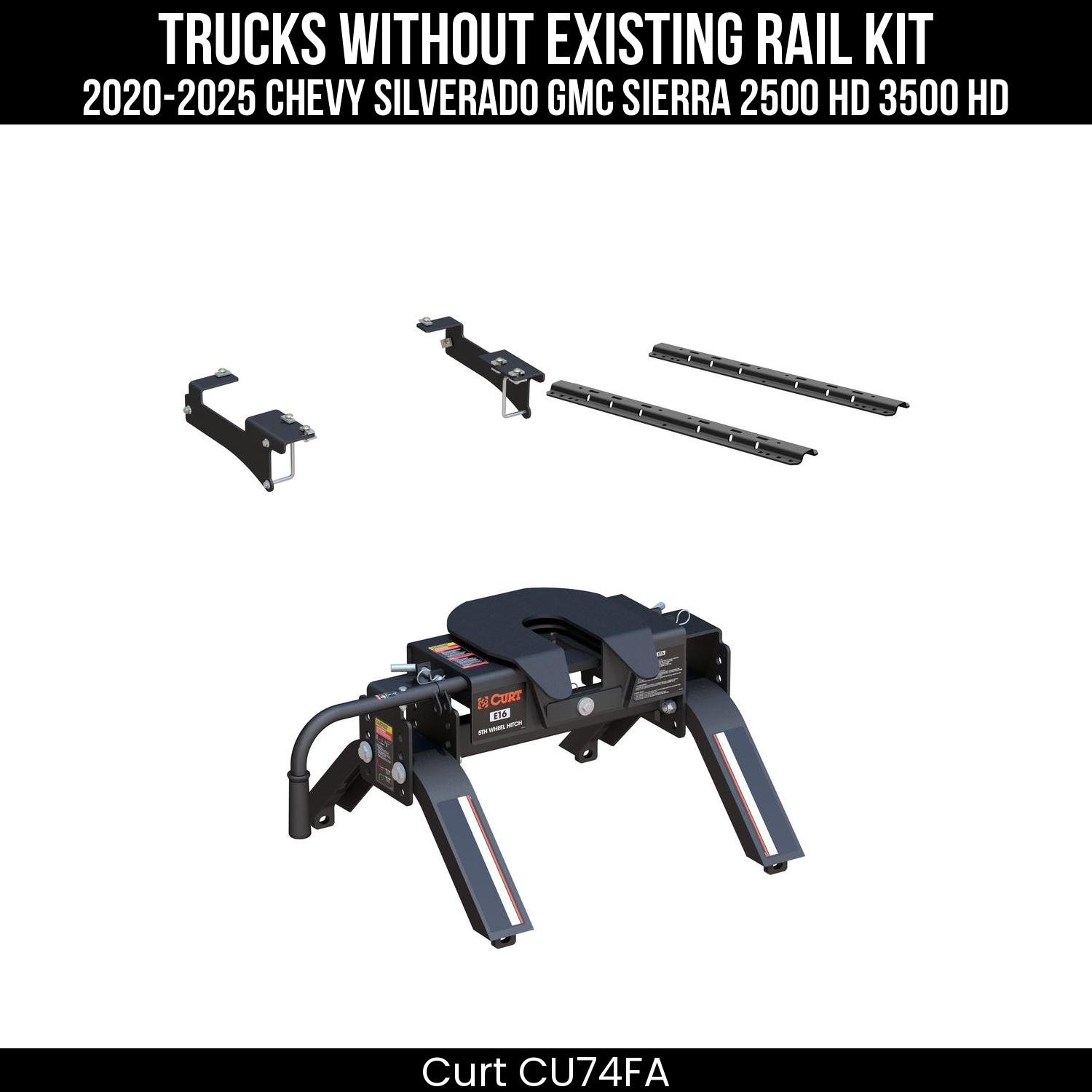 Custom 5th Wheel Brackets,Universal 5th Wheel Base Rails,Replacement Base Legs,E16 5th Wheel Hitch Head