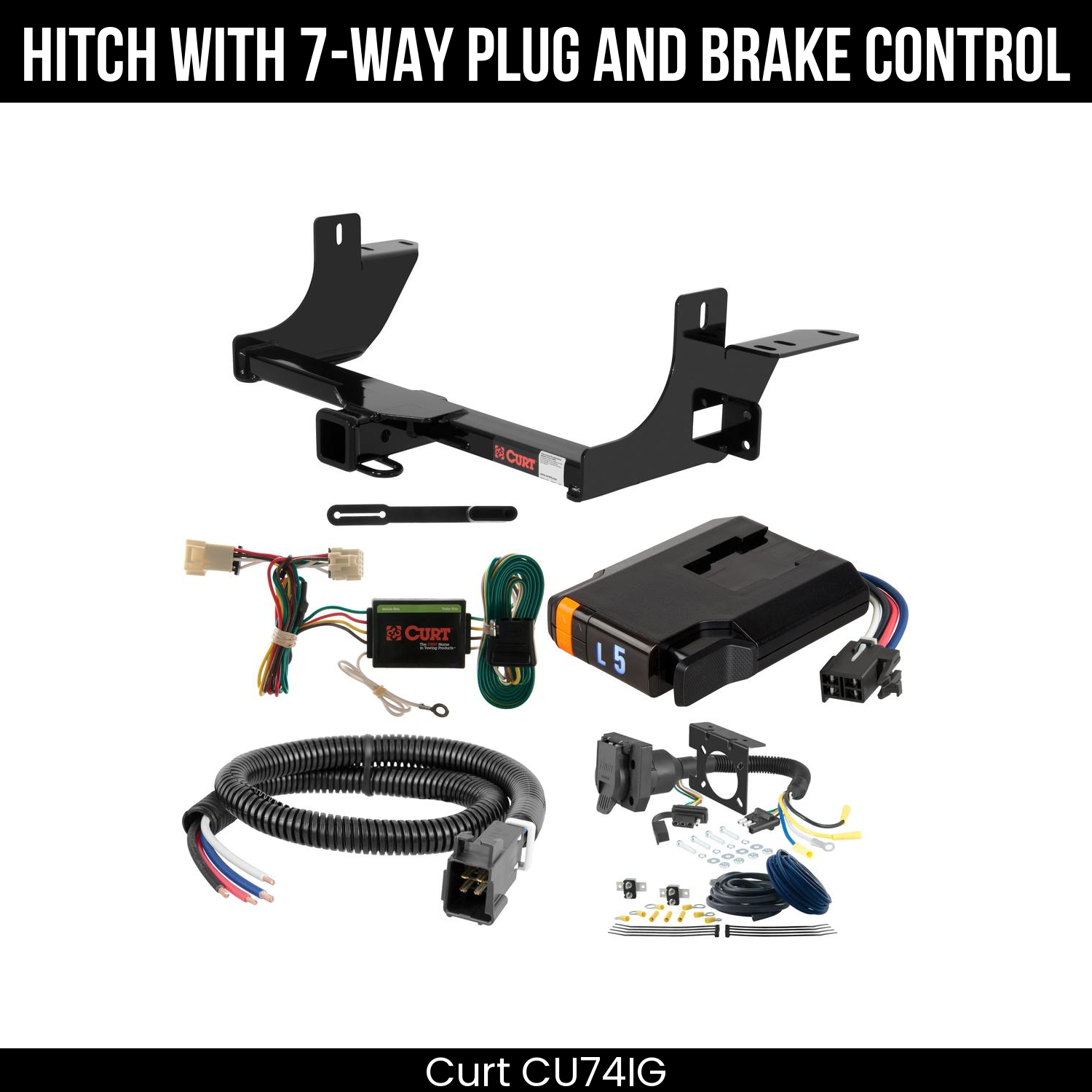 Trailer Hitch , 7-Way , Discovery Next Brake Control