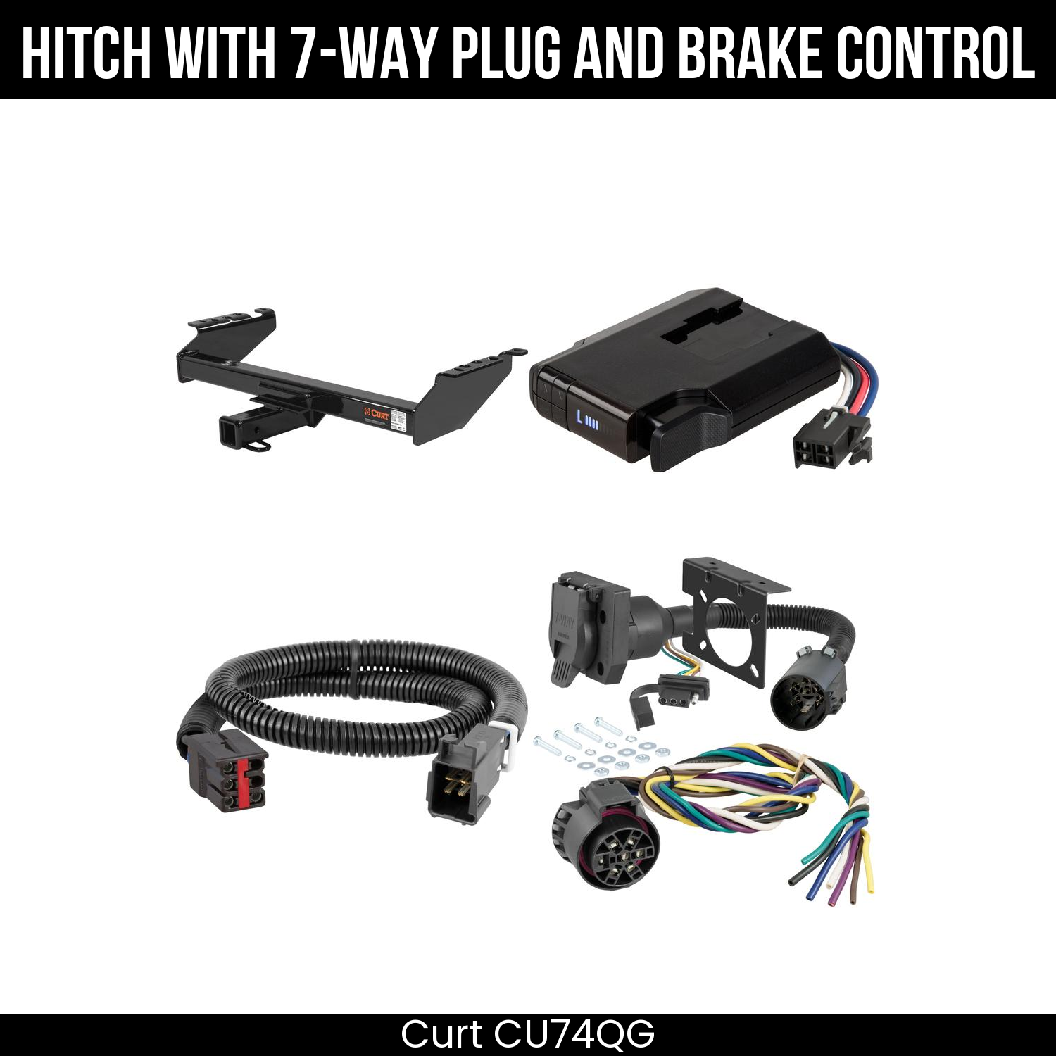 Trailer Hitch , 7-Way , Venturer Brake Control